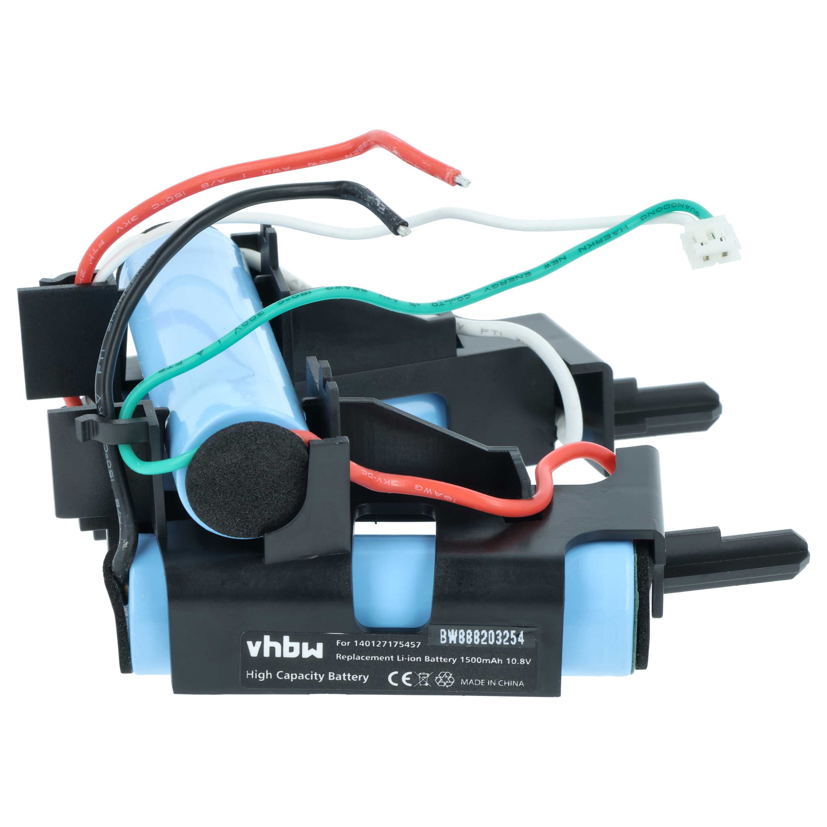 Battery replaces AEG 140127175457 for Electrolux etc. 1500mAh, 10.8V, Li-Ion