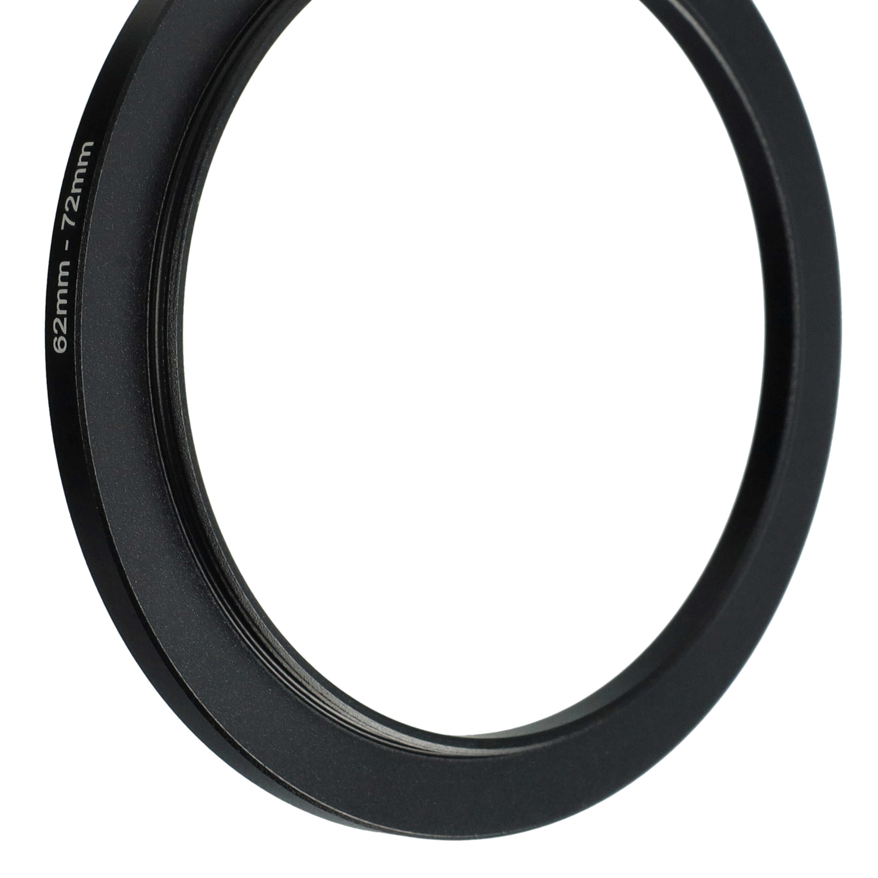 Step-Up Ring Adapter of 62 mm to 72 mm for various Camera Lens - Filter Adapter