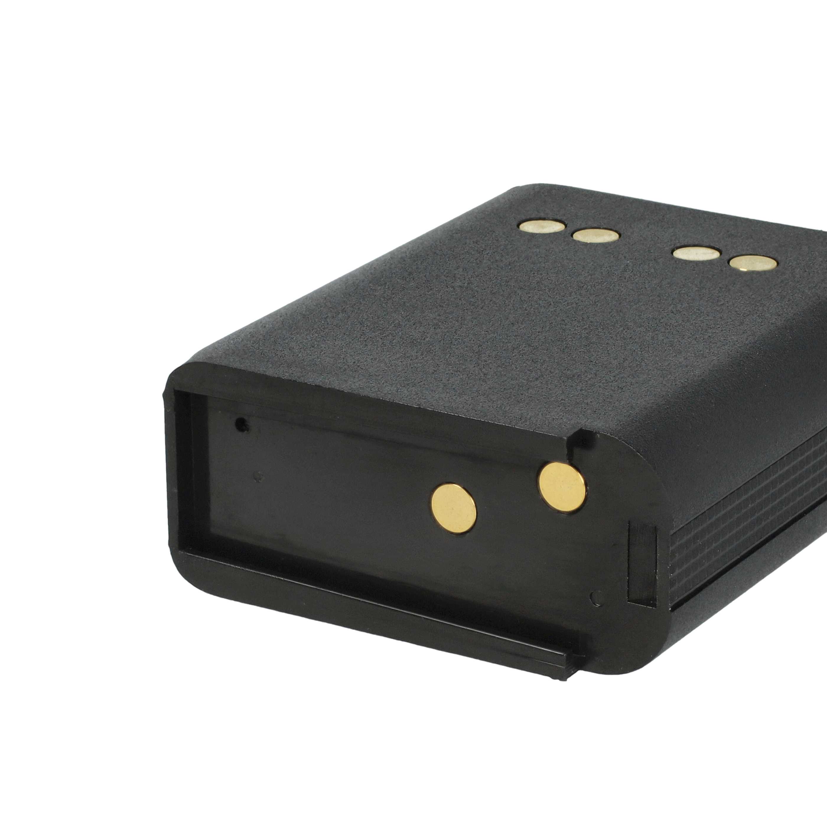 Radio 5x Battery replaces Motorola NTN4538, NTN4594, NTN4592, NTN4593, NTN4593DR - 1800 mAh 7.2 V NiMH