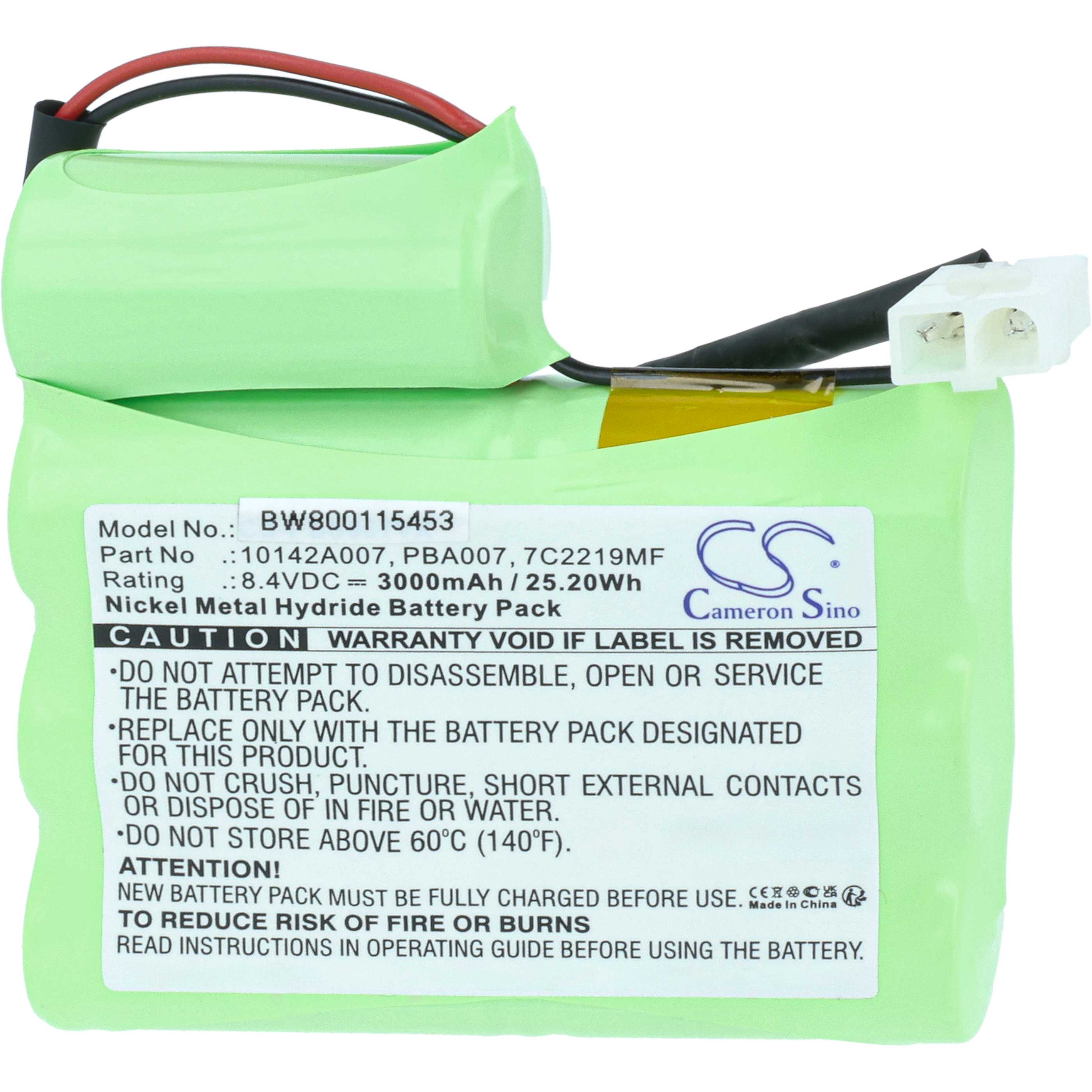 Batteria per pulitrice sostituisce Pool Blaster PB-BH843-RR1P - 3000mAh 8,4V NiMH