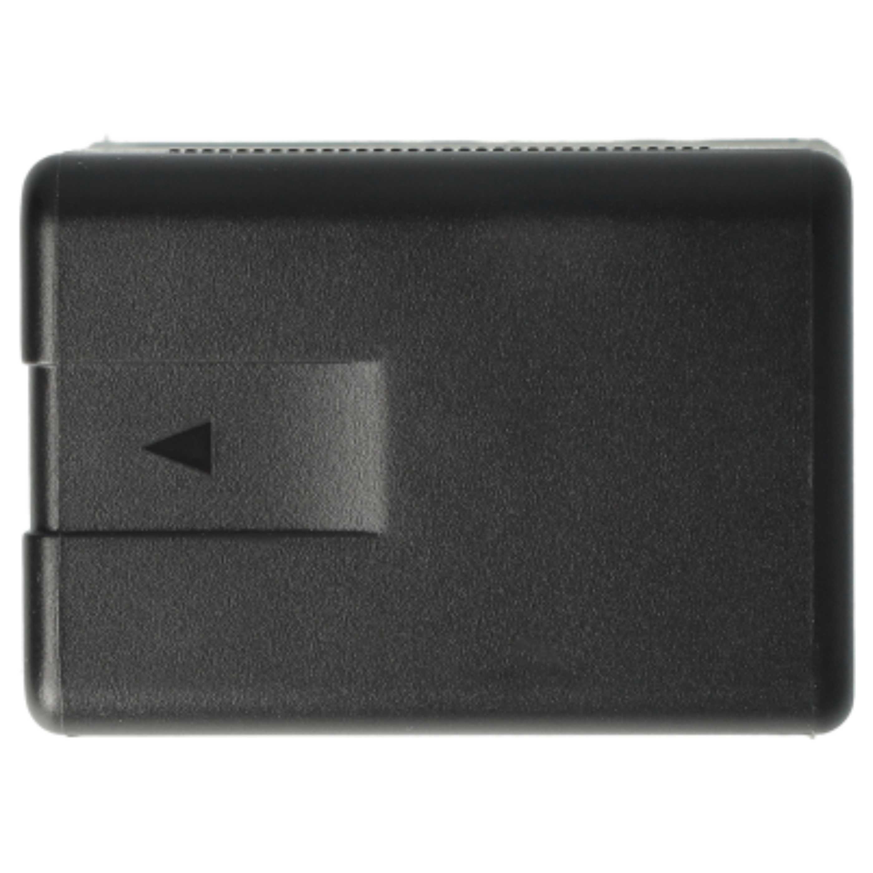 Videocamera 2x Battery replaces Panasonic VW-VBK180, VW-VBK180-K, VW-VBK360 - 3200 mAh 3.6 V Li-Ion