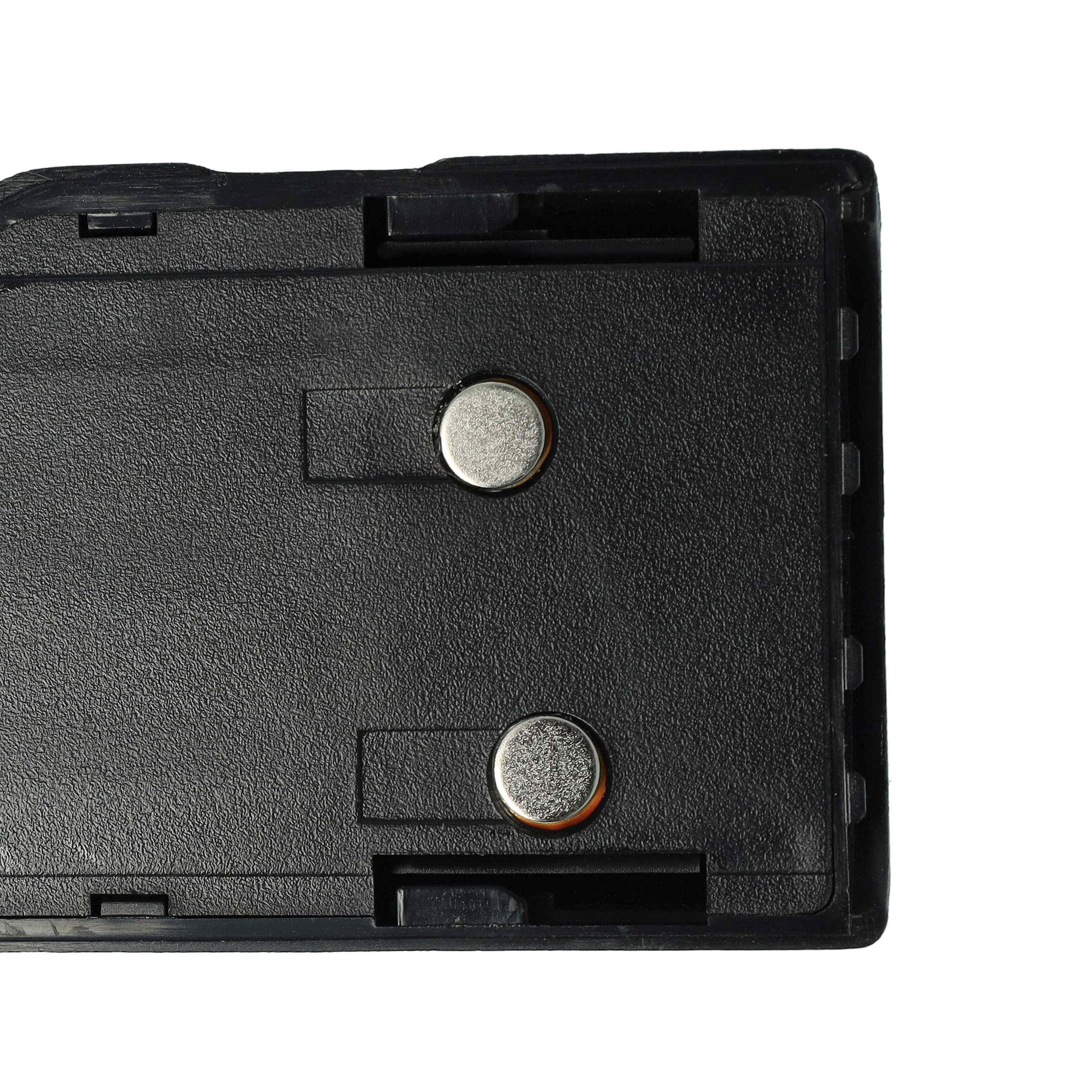 Radio 2x Battery replaces Motorola HNN8133C, HNN9628A, HNN8308A, HNN9628 - 1500 mAh 7.5 V NiMH + Belt Clip