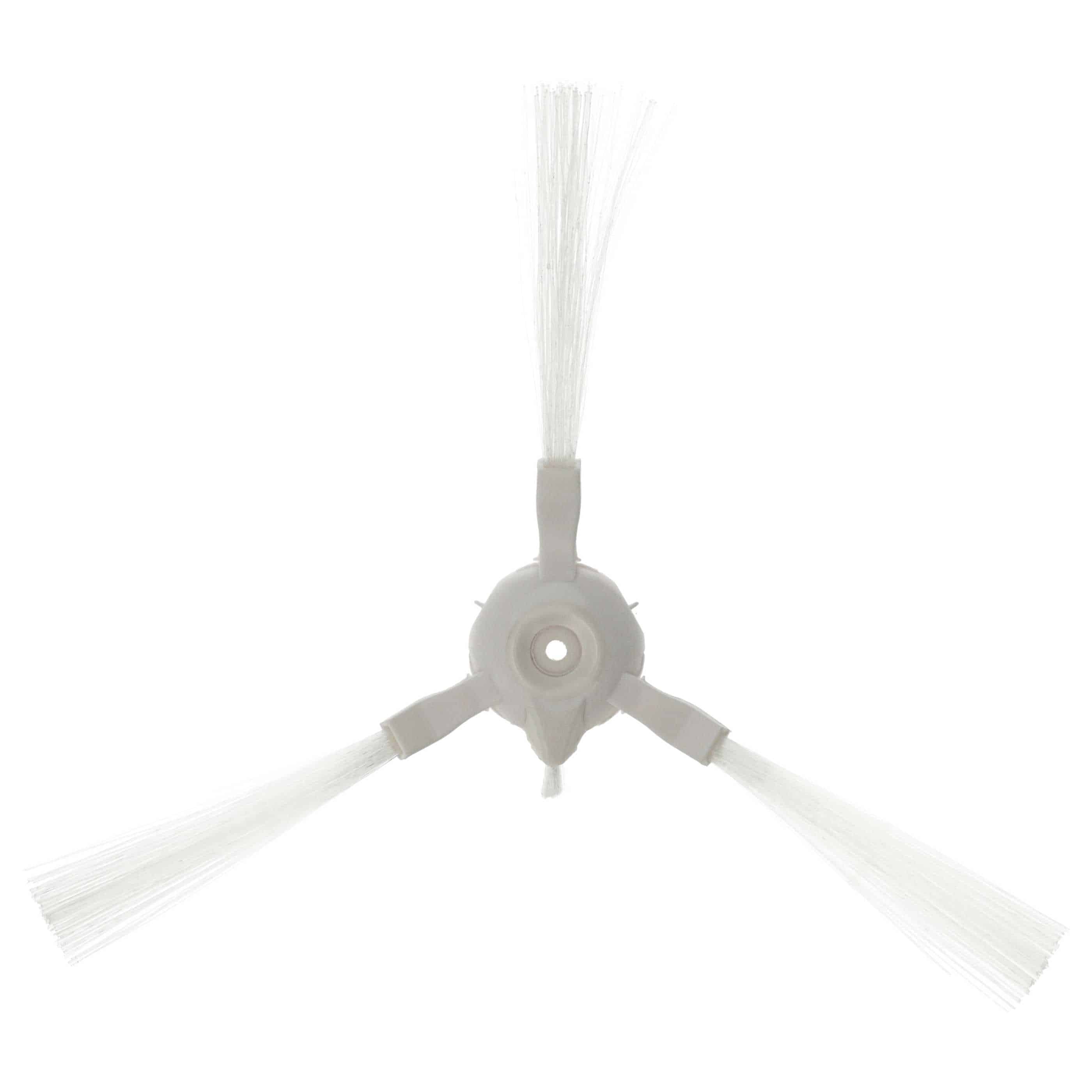 10x cepillo lateral 3 brazos para robot aspirador 360 S6 - Set cepillos blanco