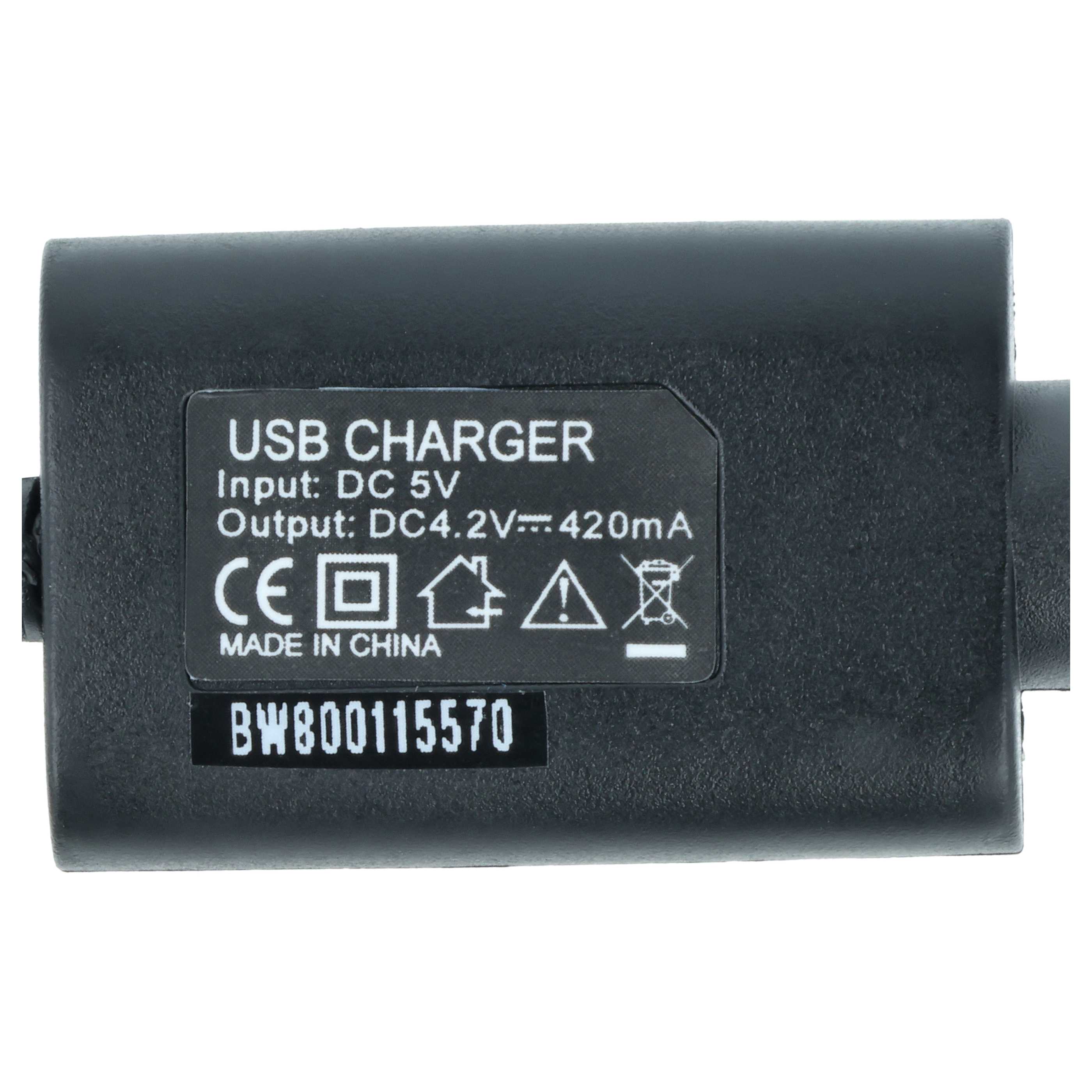 USB Charger suitable for Joyetech, Kanger eGo E-Cigarettes & other Devices with 510 Screw Closure - 25 cm