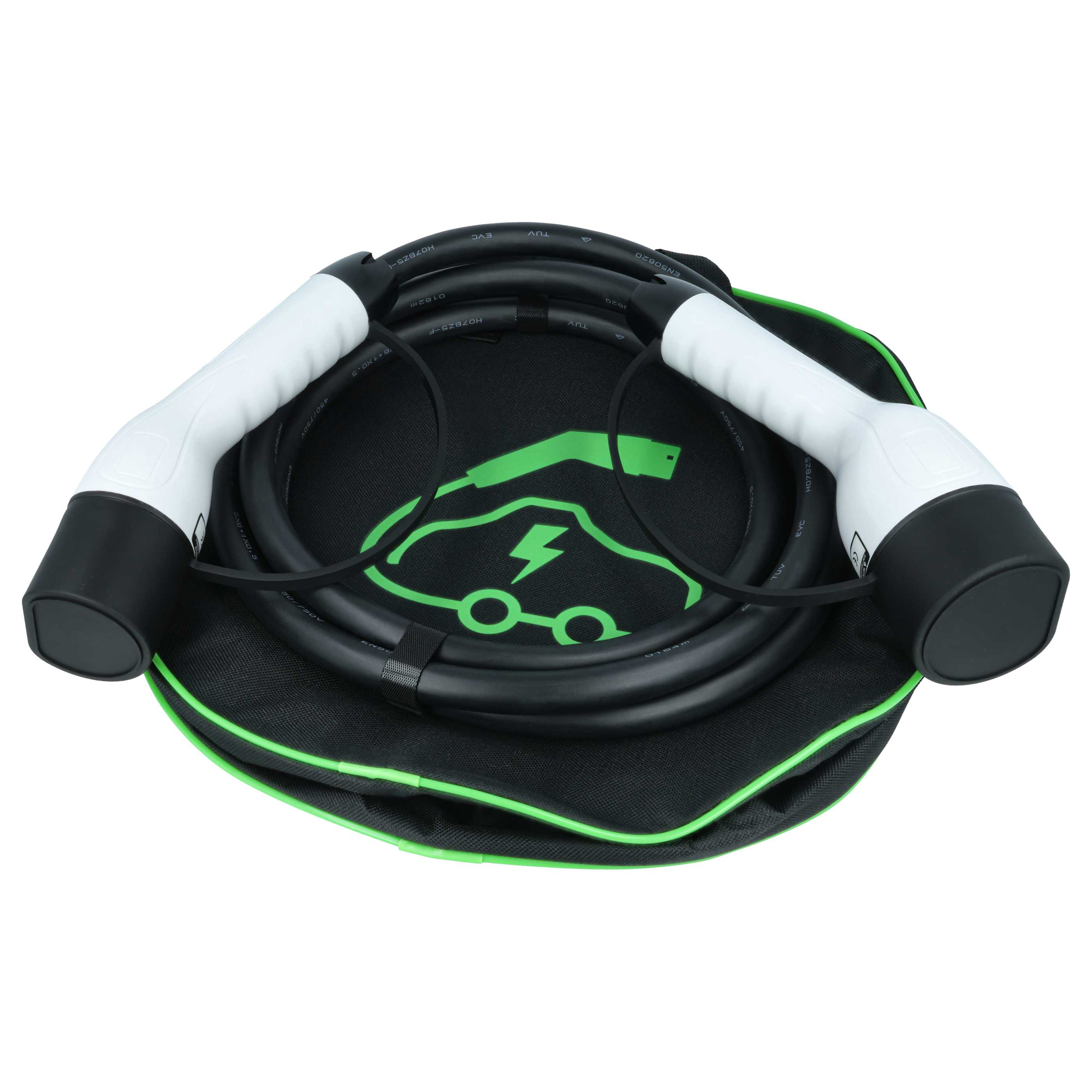 E-Auto Ladekabel Typ 2 zu Typ 2 - 32 A 3-phasig, 22 kW Mode 3, 3 m