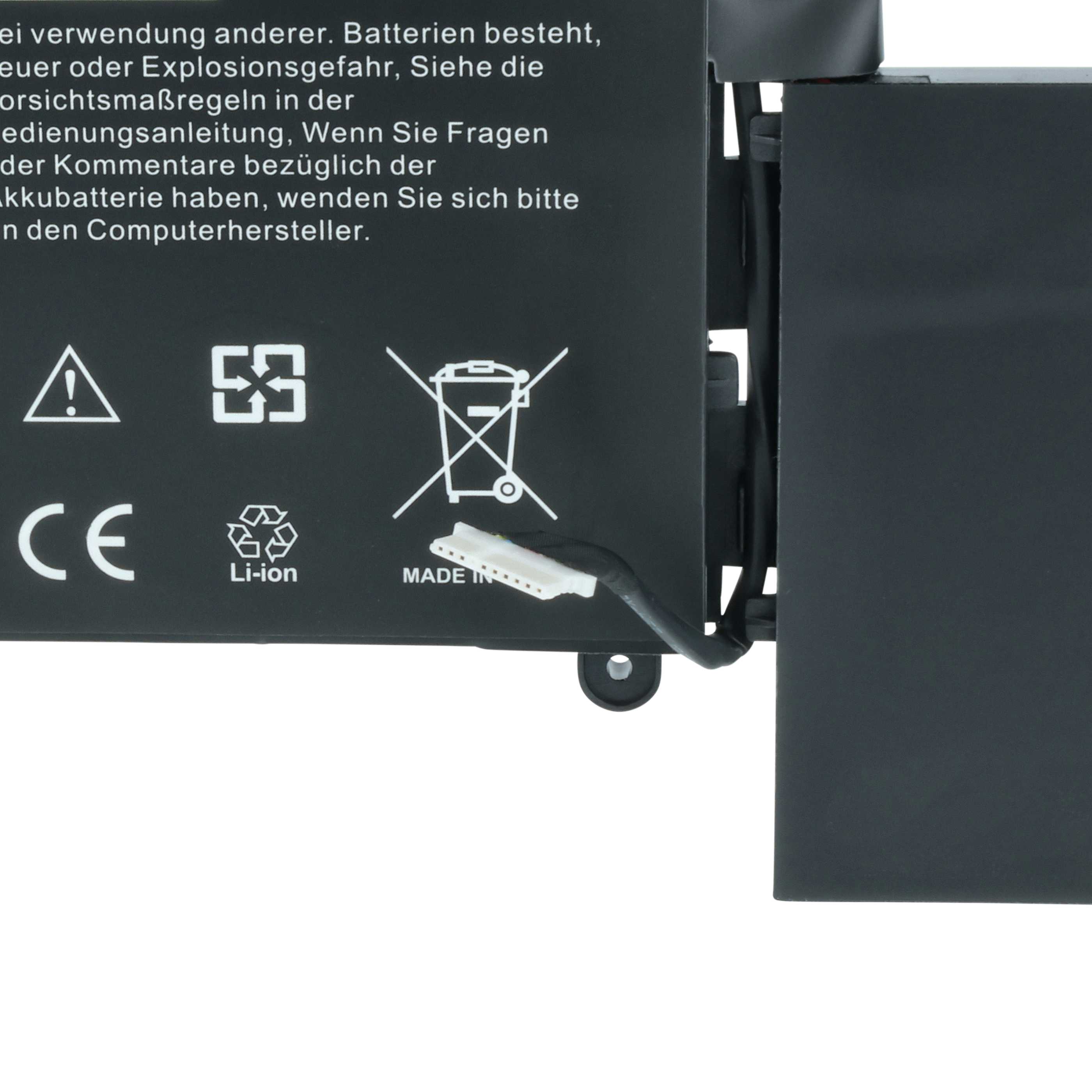 Akumulator do laptopa zamiennik HP 778813-221, 6EKHK01BB6O03Q, 1588-3003 - 3700 mAh 11,4 V LiPo, czarny