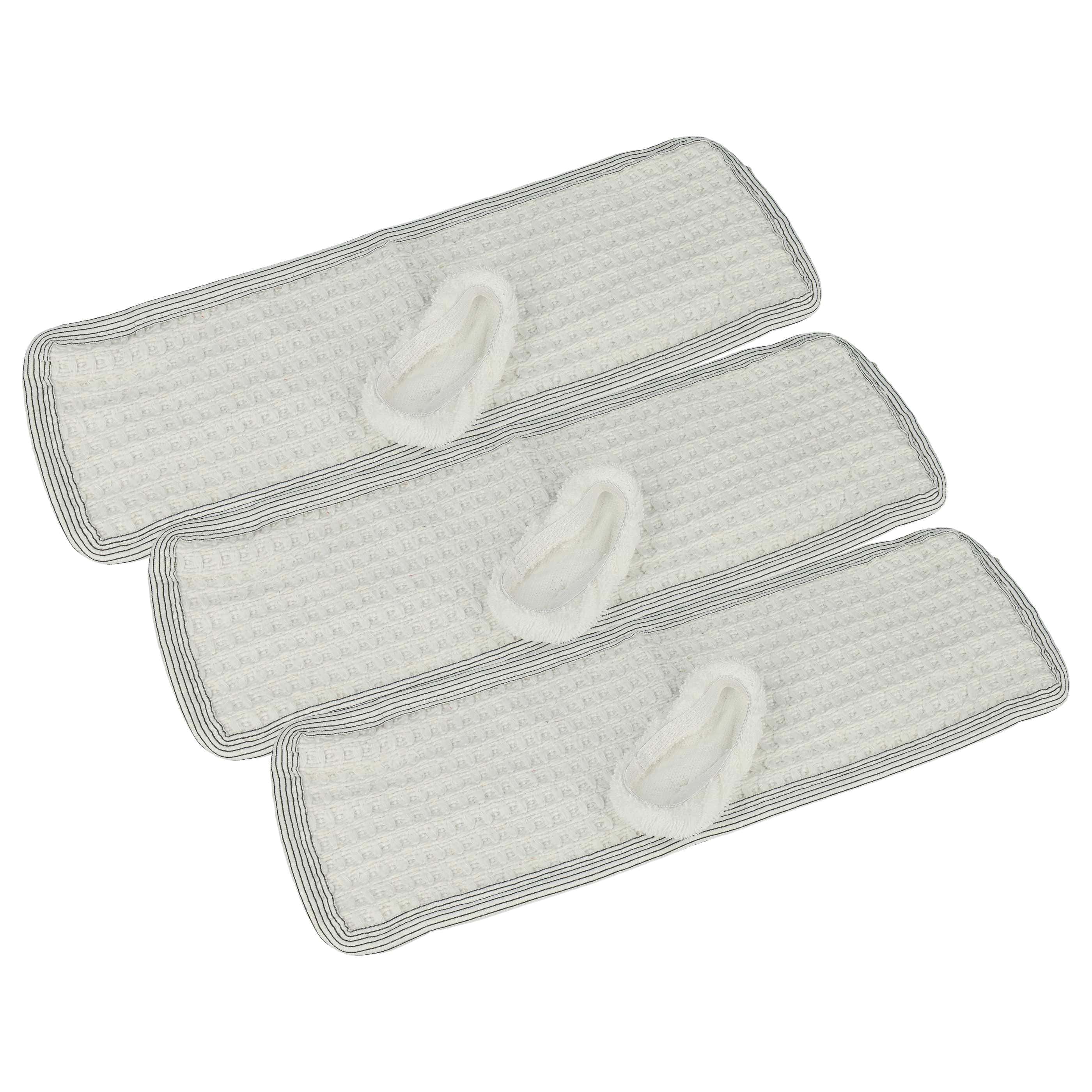 6x Wischbezug als Ersatz für Dirt Devil 0380005 für Dirt Devil Dampfreiniger 