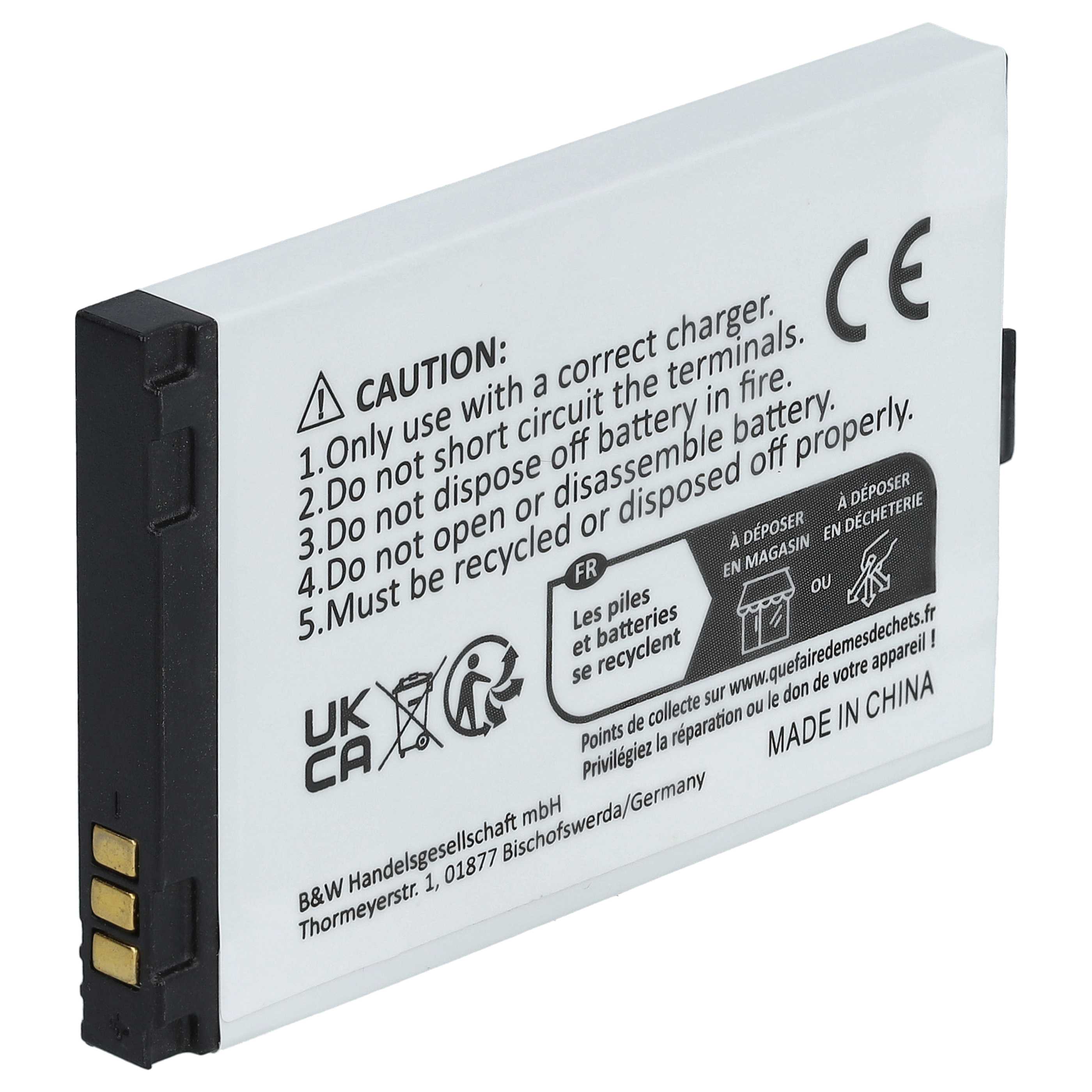 Akumulator do telefonu dla seniora zamiennik Emporia AK-C115 - 1050 mAh 3,7 V Li-Ion