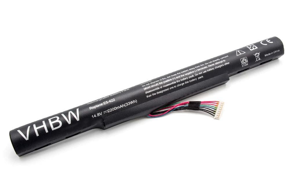 Akumulator do laptopa zamiennik Acer AL15A32 (4ICR17/65), AL15A32 - 2200 mAh 14,8 V Li-Ion, czarny
