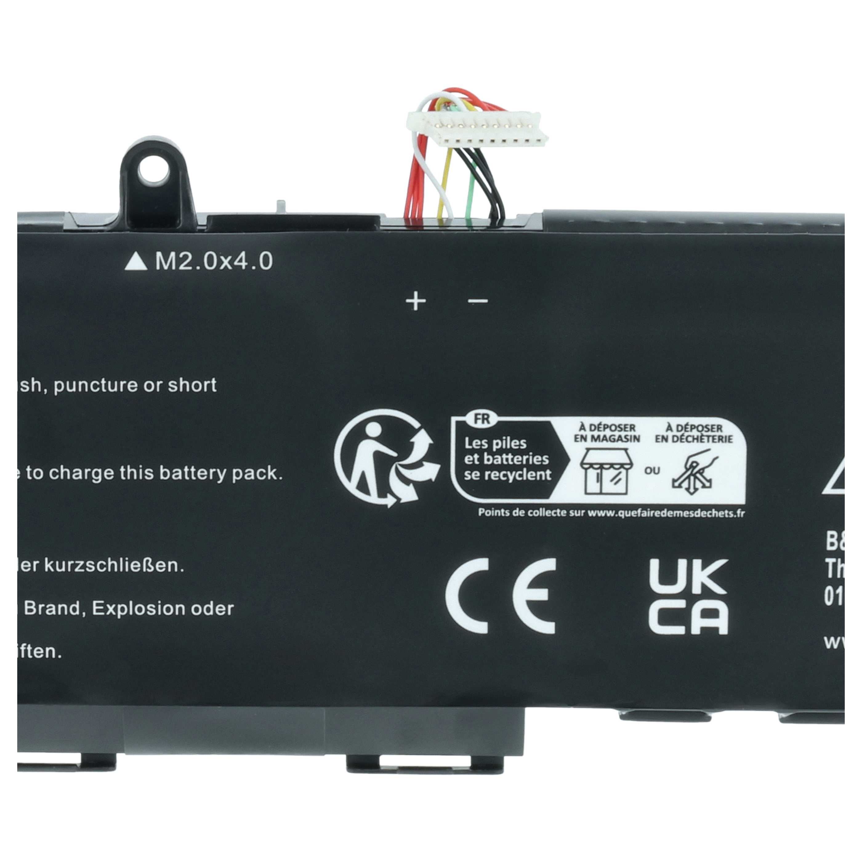 Batteria sostituisce HP HSTNN-IB9F, HSTNN-DB9Q, CC03XL, CC03053XL per notebook - 4300mAh 11,55V Li-Poly
