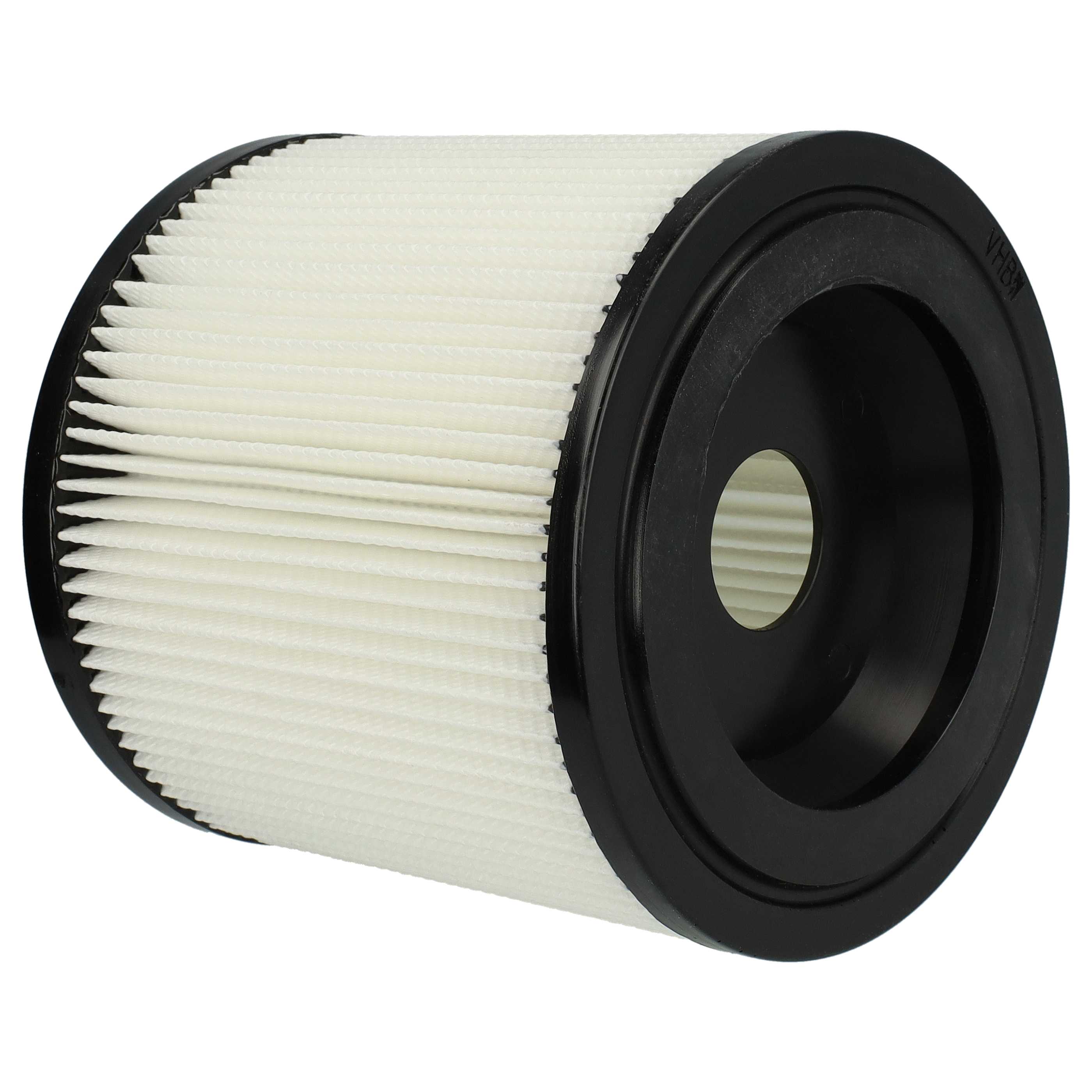 4x Filtro reemplaza Kärcher 2.889-219.0 para aspiradora Kärcher, negro / blanco