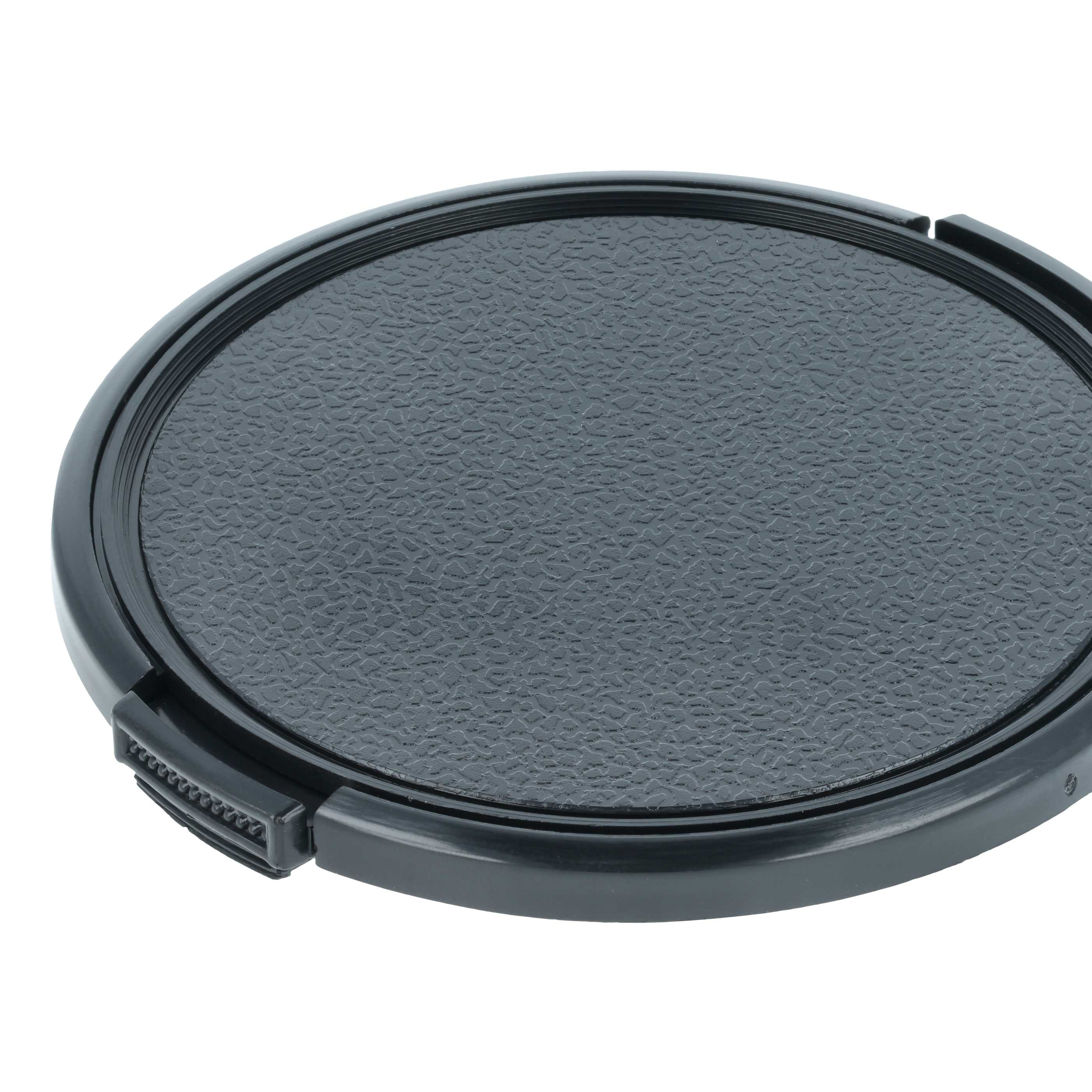 Copriobiettivo 77 mm per Fujifilm, Leica, Pentax, Nikon - con impugnatura laterale, plastica, nero