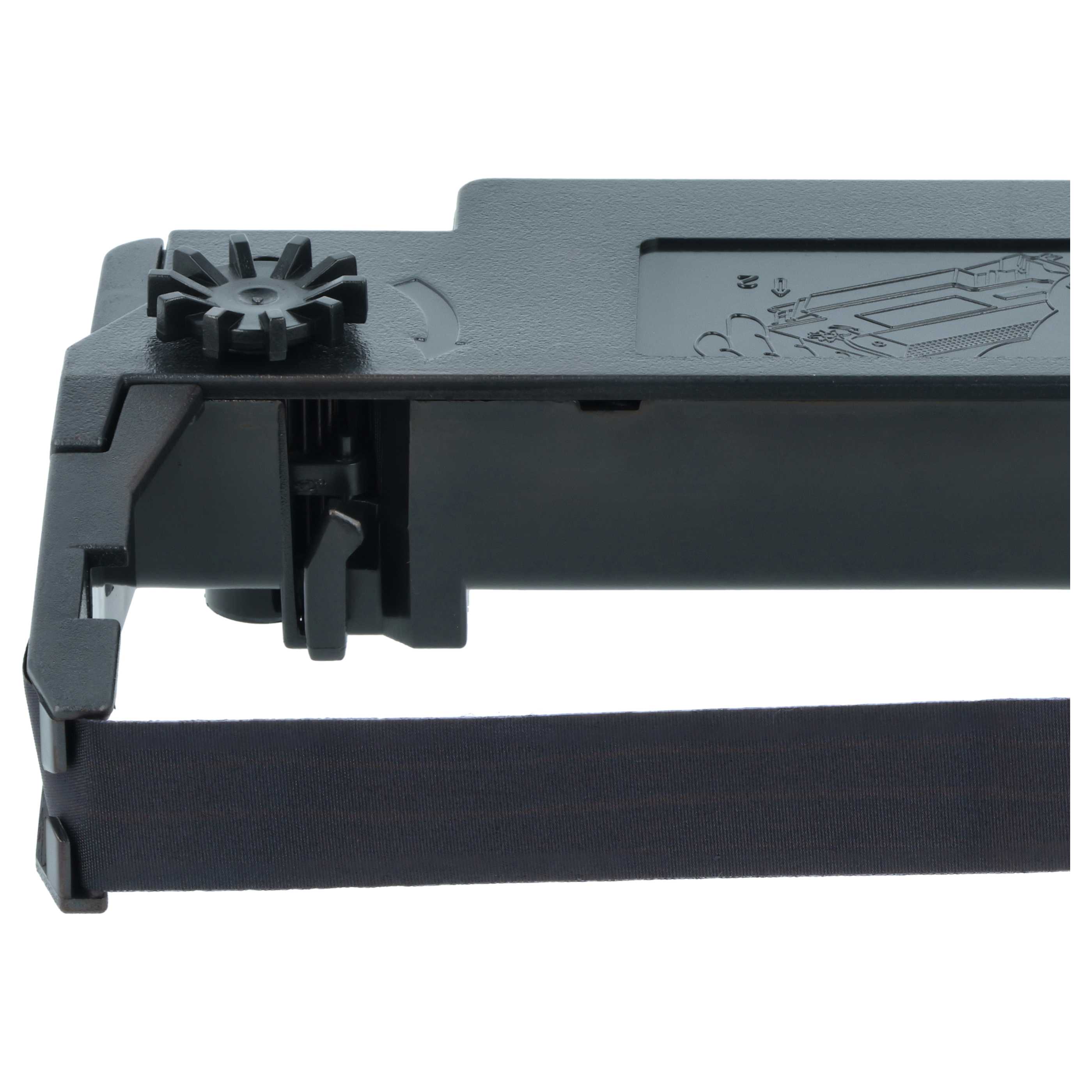 5x Ink Ribbon replaces Epson C43S015451, 655N for Hyundai Dot Matrix, Receipt Printer etc. - Black