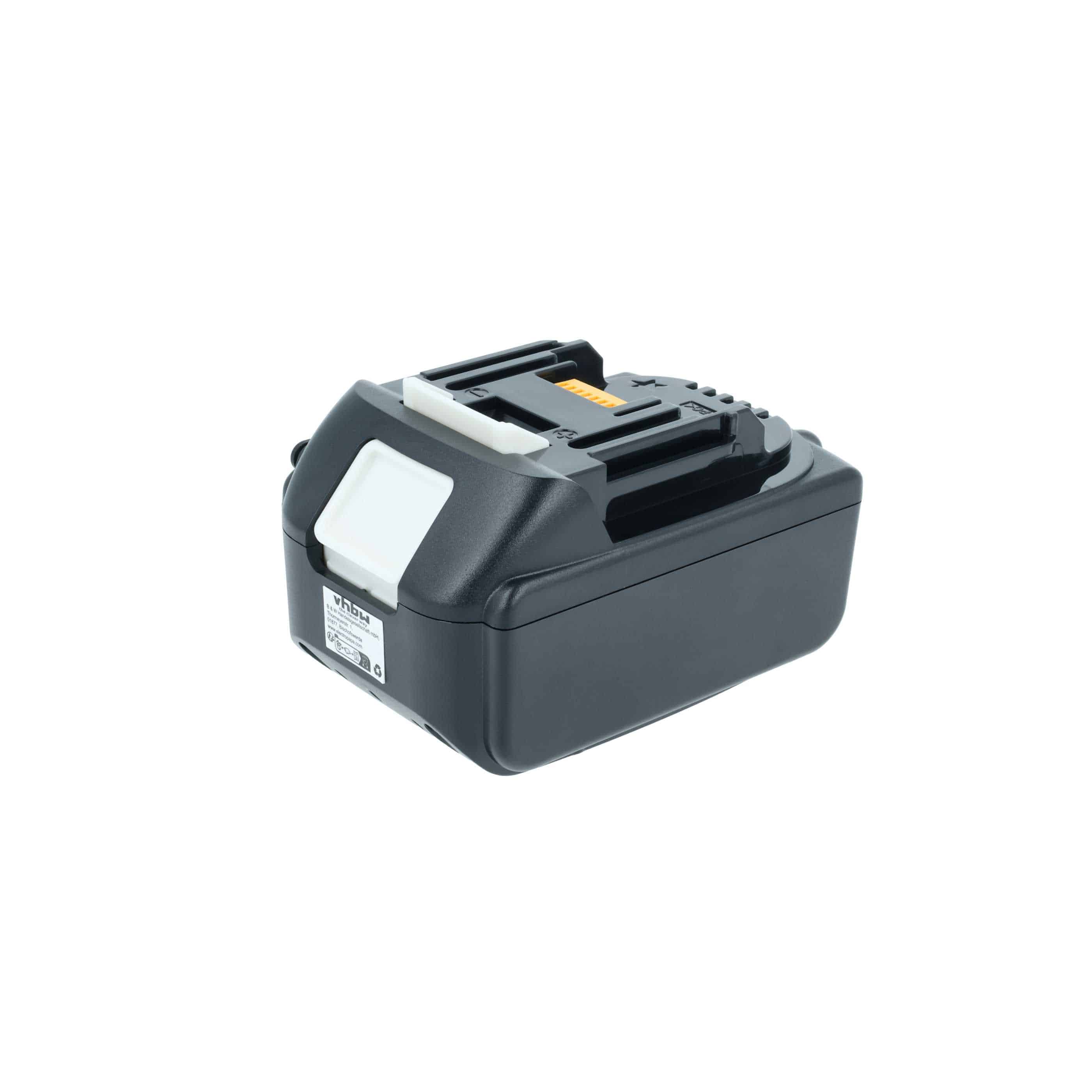 Battery replaces Makita BL1860B Electric Power Tool - 3000 mAh, 18 V, Li-Ion
