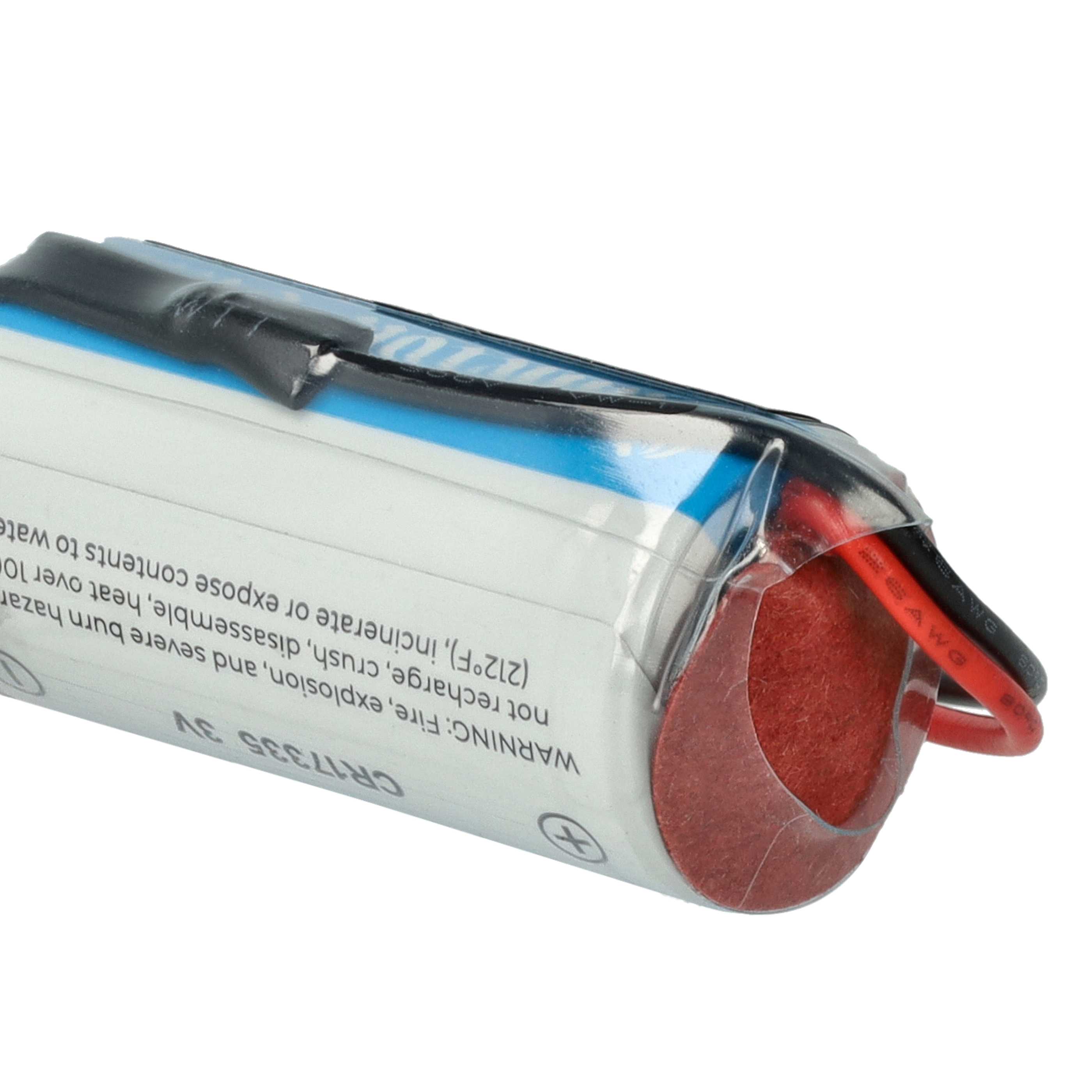 Alarm System 10x Battery replaces Verisure CR-2/3AZ - 1350 mAh 3 V Li-MnO2