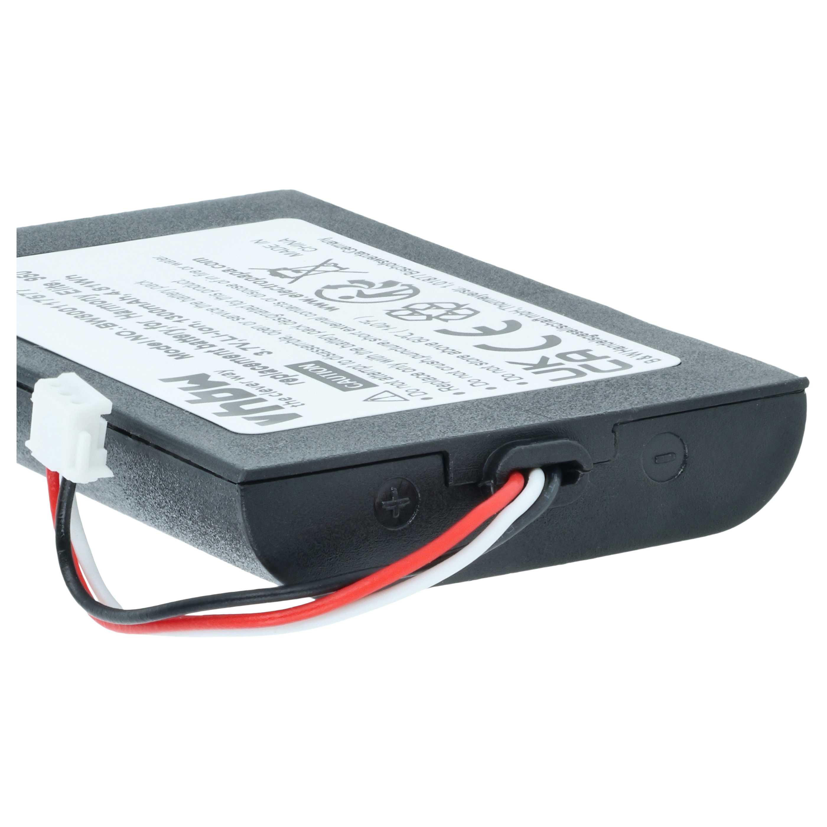 Batteria per telecomando remote controller sostituisce Logitech 623158, 533-000128 - 1300mAh 3,7V Li-Ion