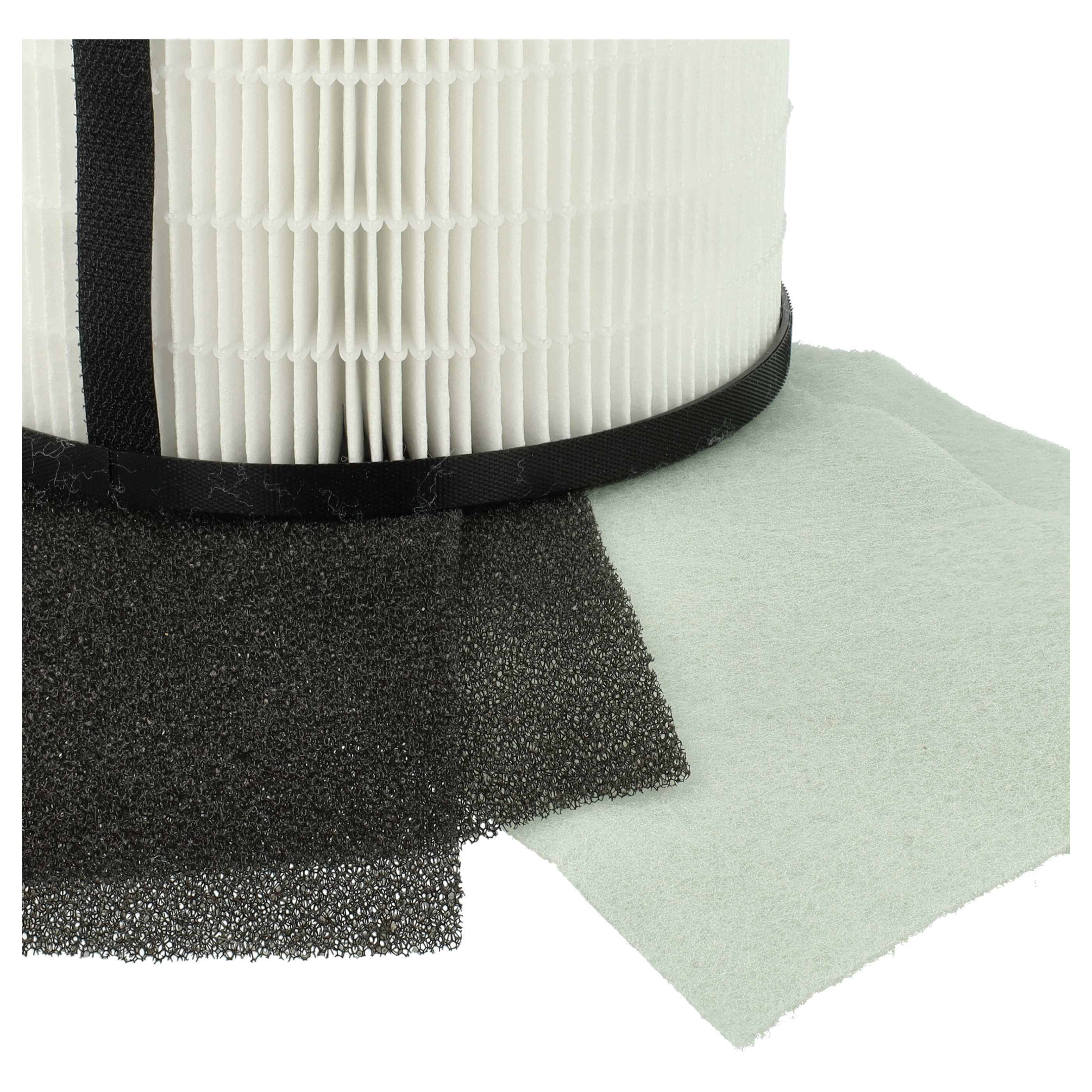 4x Filter as Replacement for Leitz 2415142, 2415107 - Pre Filter + HEPA + Activated Carbon