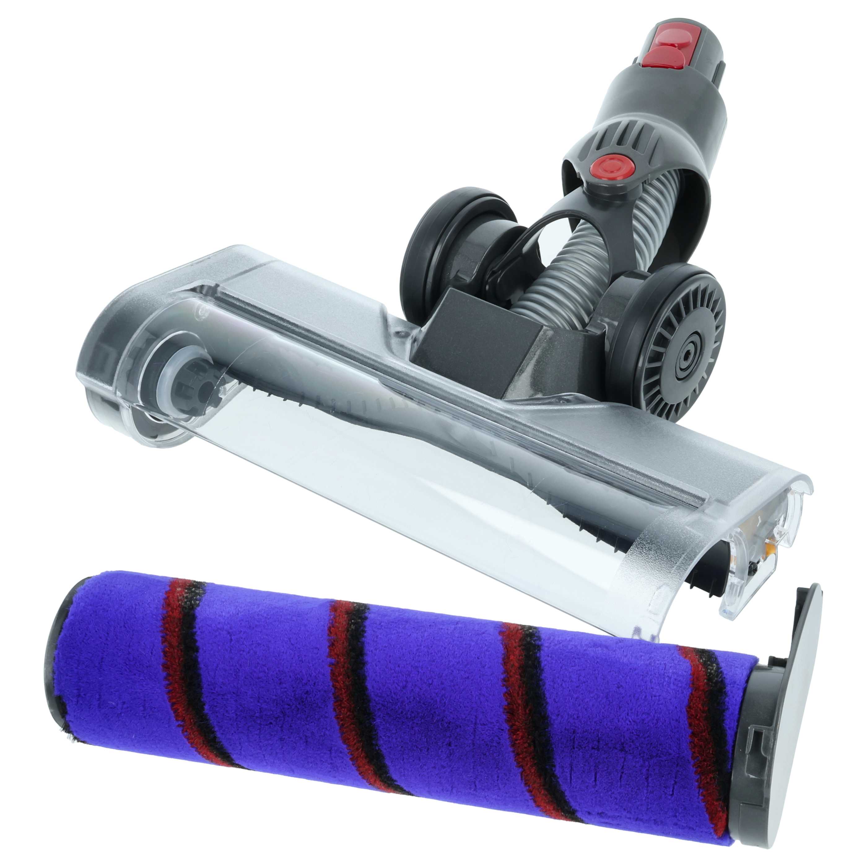 Bocchetta con setole morbide sostituisce Dyson 966489-08, 966489-11 per aspirapolvere, 25,2 cm