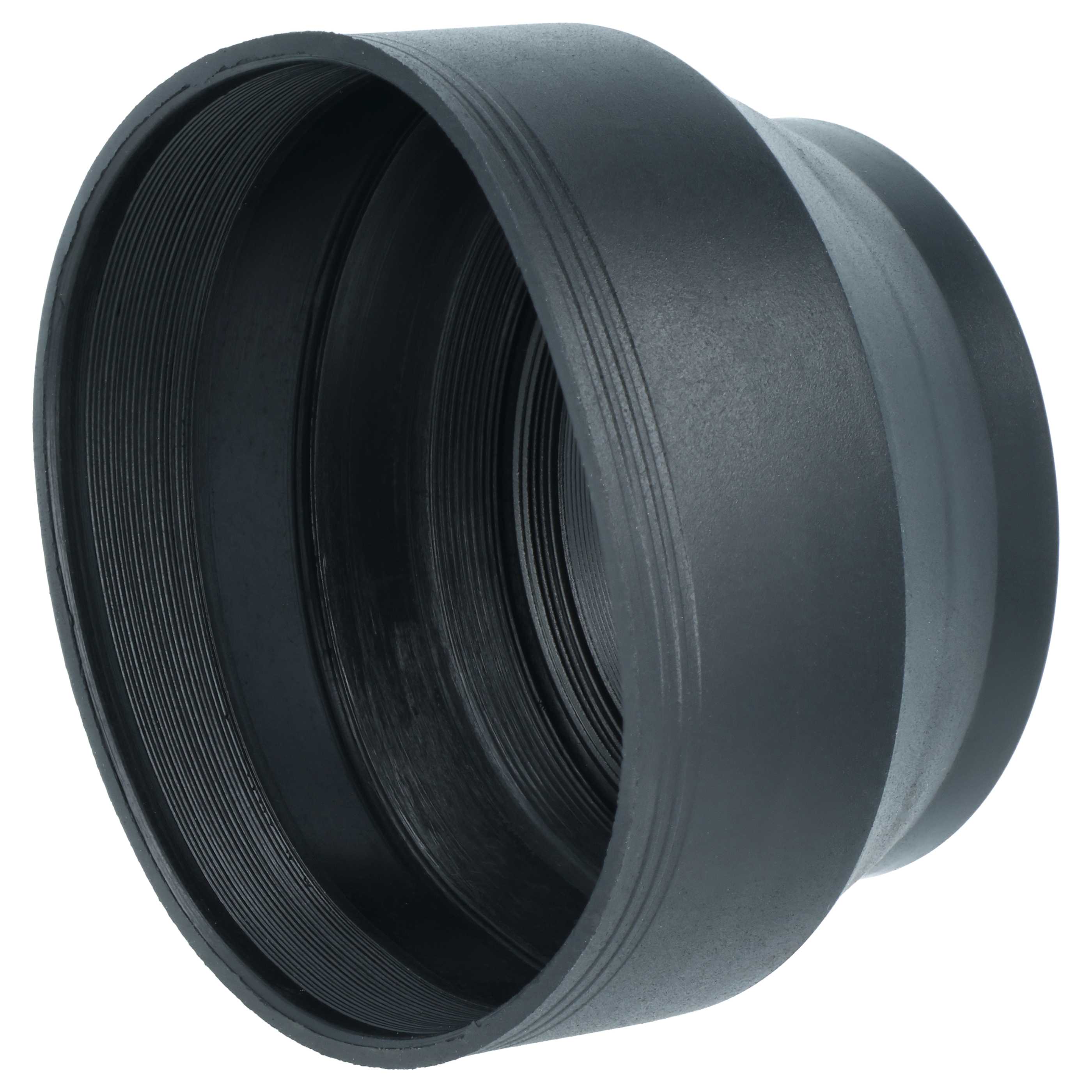 Lens Hood suitable for Lens with 52 mm Diameter, rubber, black