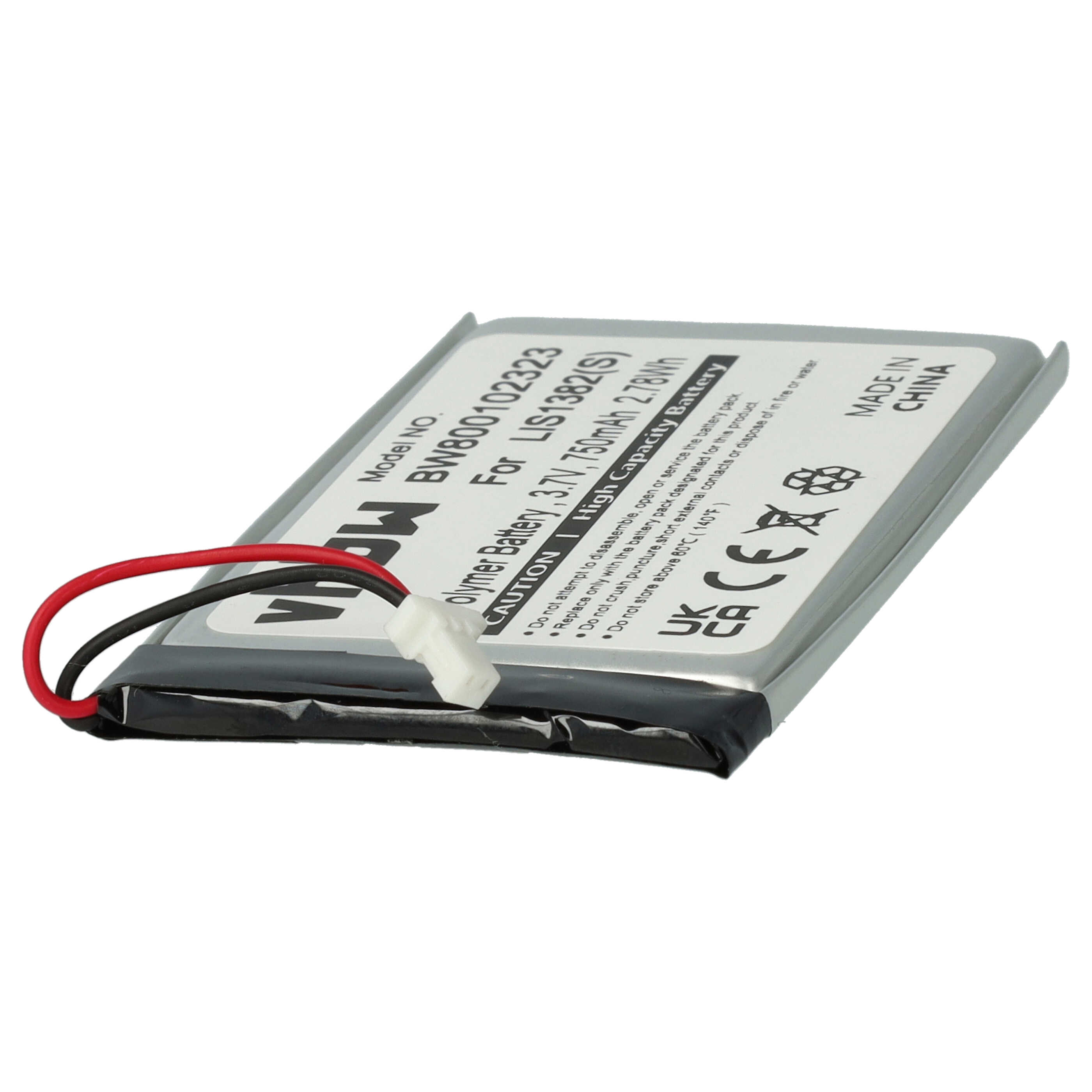 E-Book Battery Replacement for Sony 1-756-769-11 - 750mAh 3.7V Li-polymer