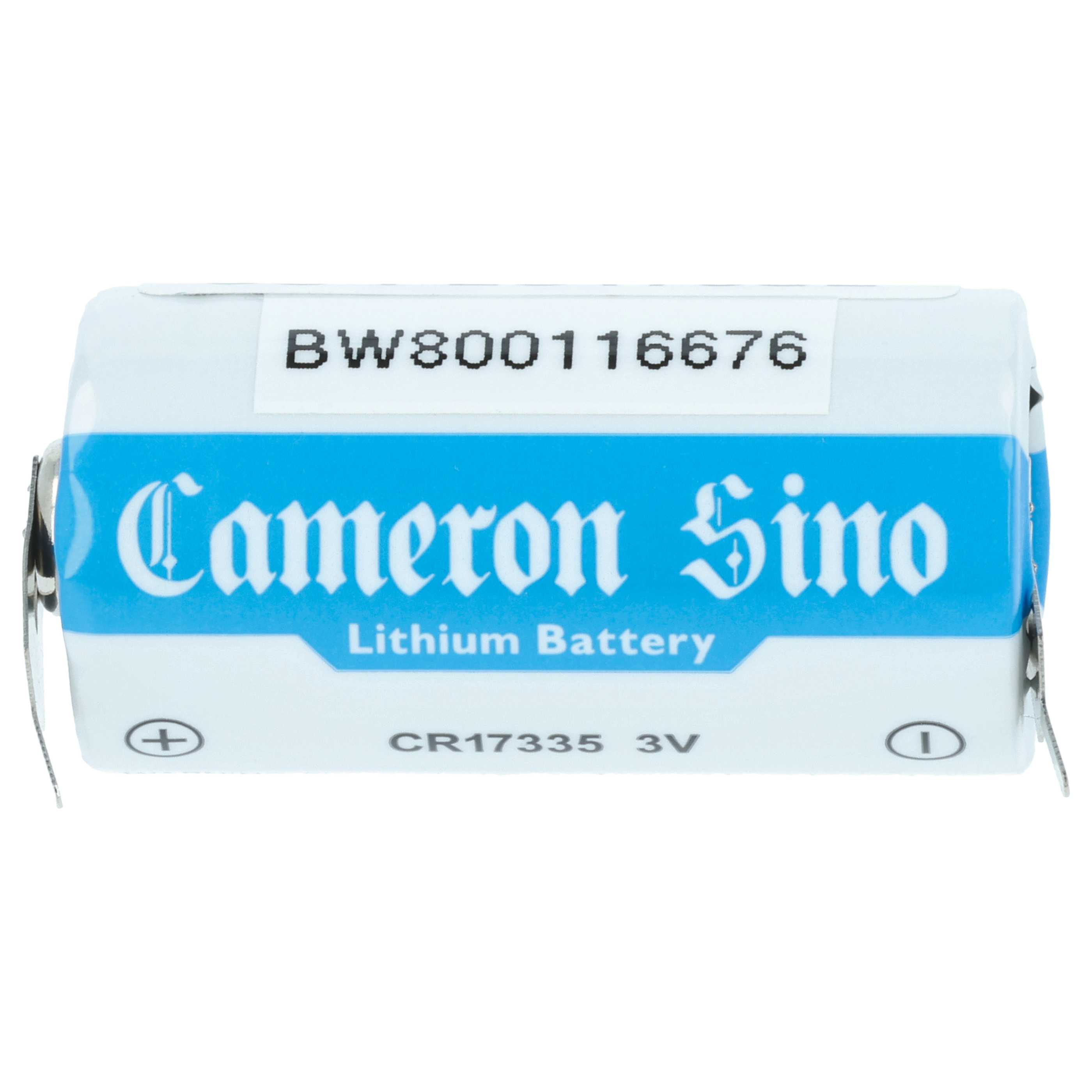 CNC Controller 2x Battery replaces Panasonic BR-2/3AG, BR17335 - 1450 mAh 3 V Li-MnO2