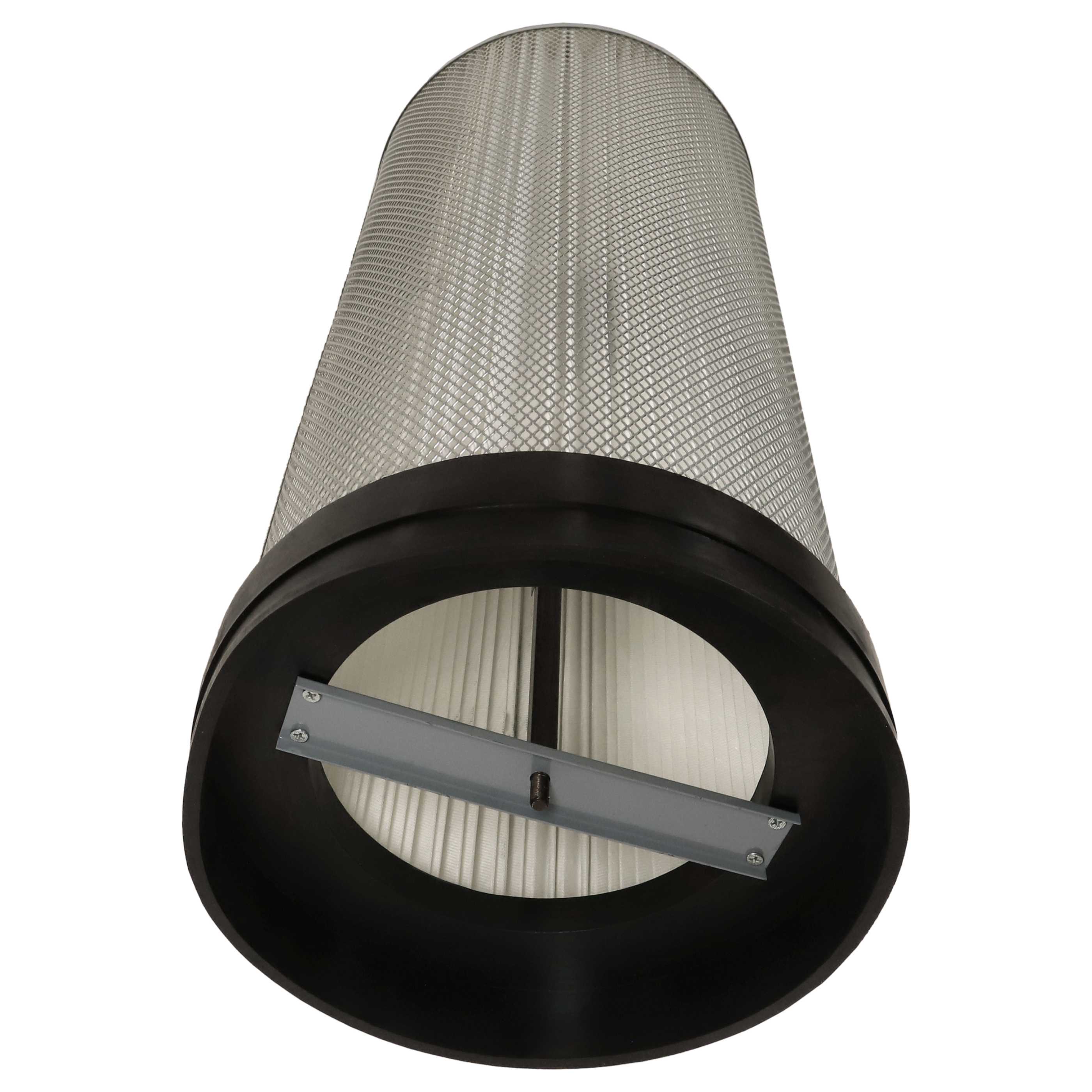2x Filtro polvo fino con cepillo reemplaza Holzmann 9120058378508 para sistema de extracción Holzmann