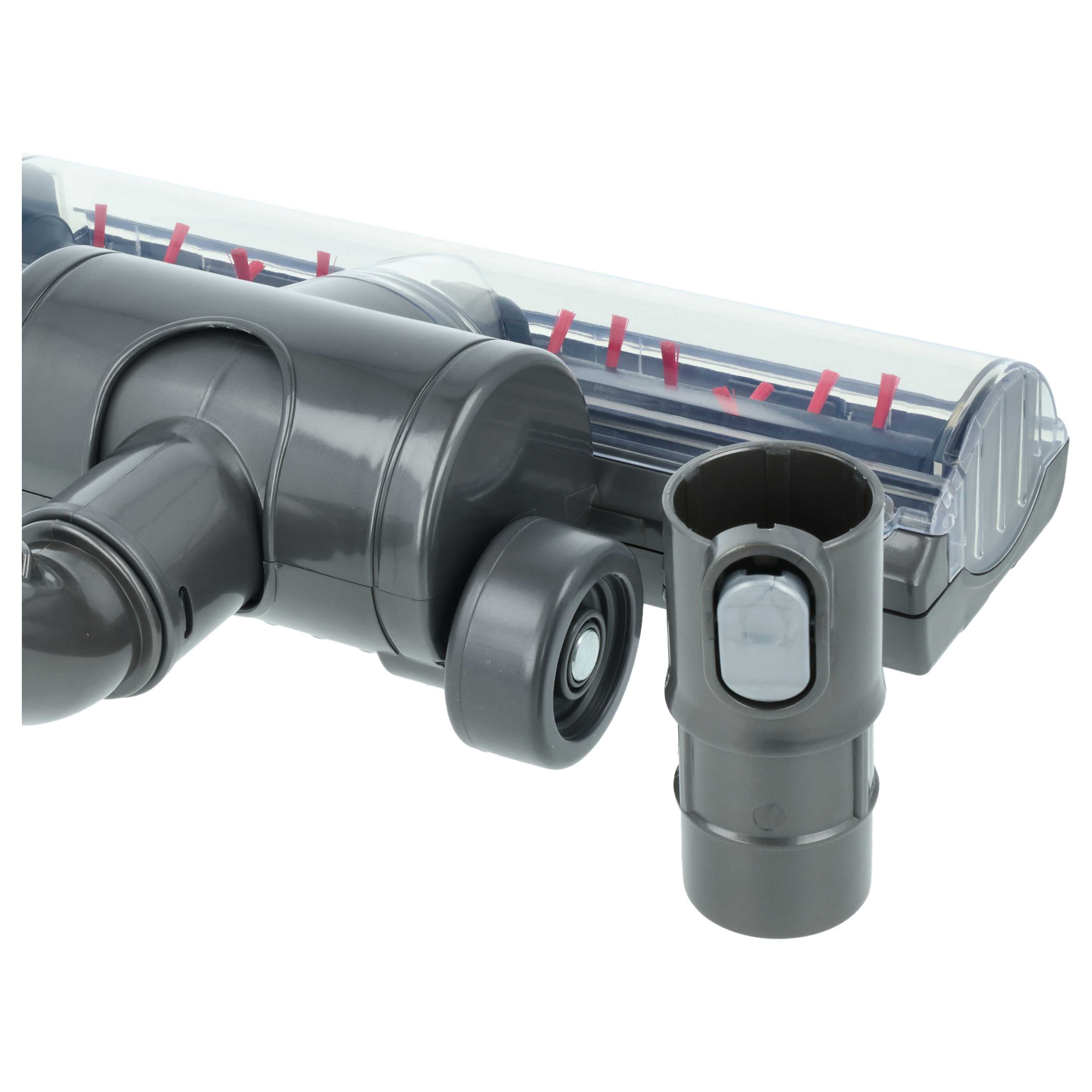 Turbo Brush for Dyson Vacuum Cleaner, 32 mm, compatible with Dyson Connection - incl. Adapter, 25.5cm