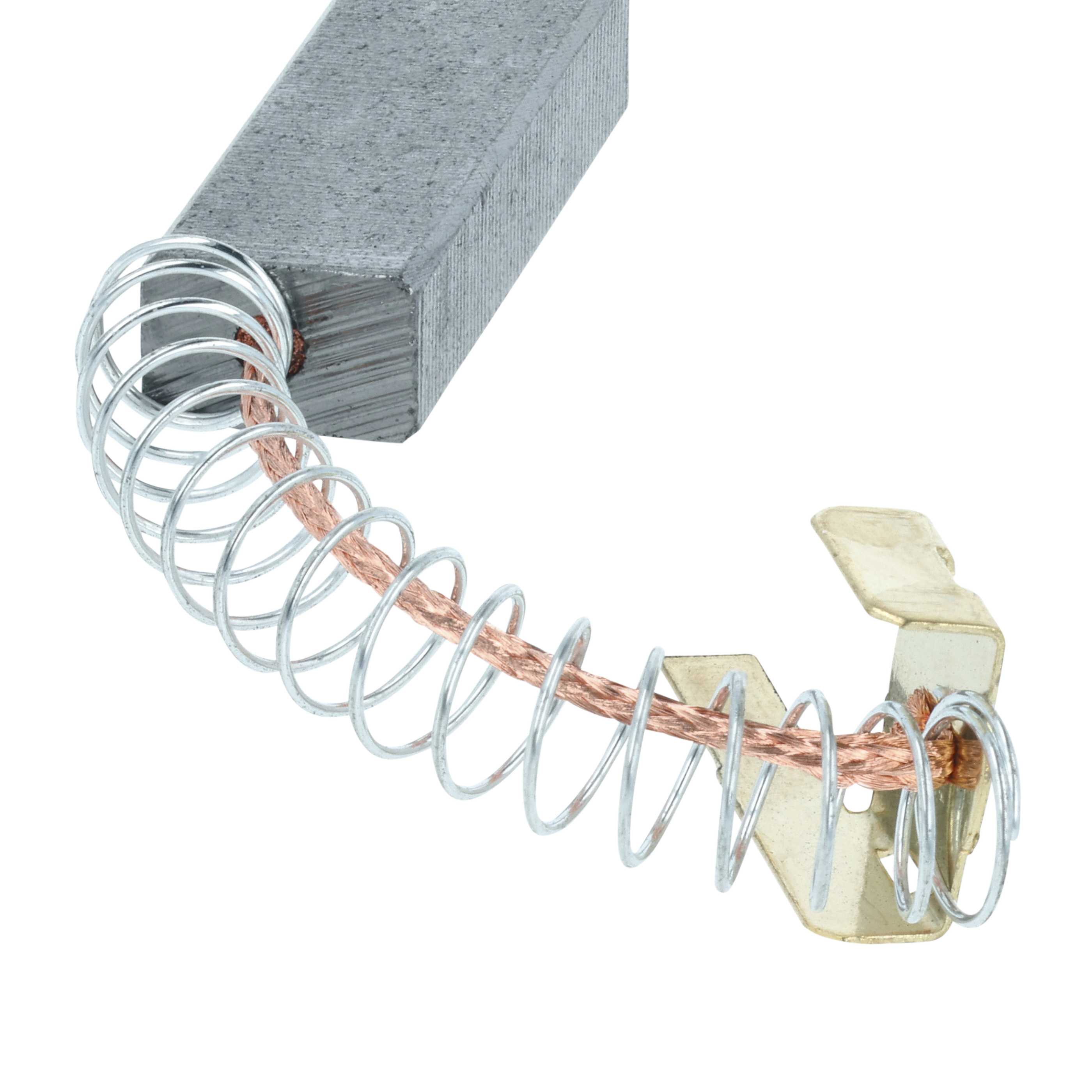 2x escobilla de carbón compatible con Midea aspiradora - 6,5x10x30 mm