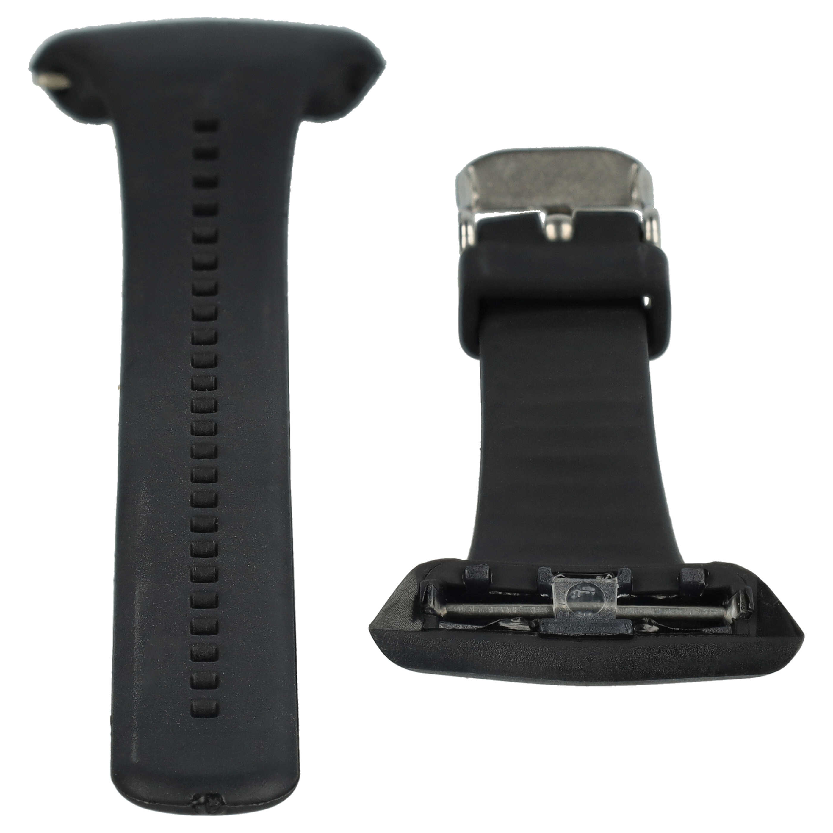 Bracelet L de remplacement pour montre intelligente Polar - 11,5cm + 8,5 cm de long, noir