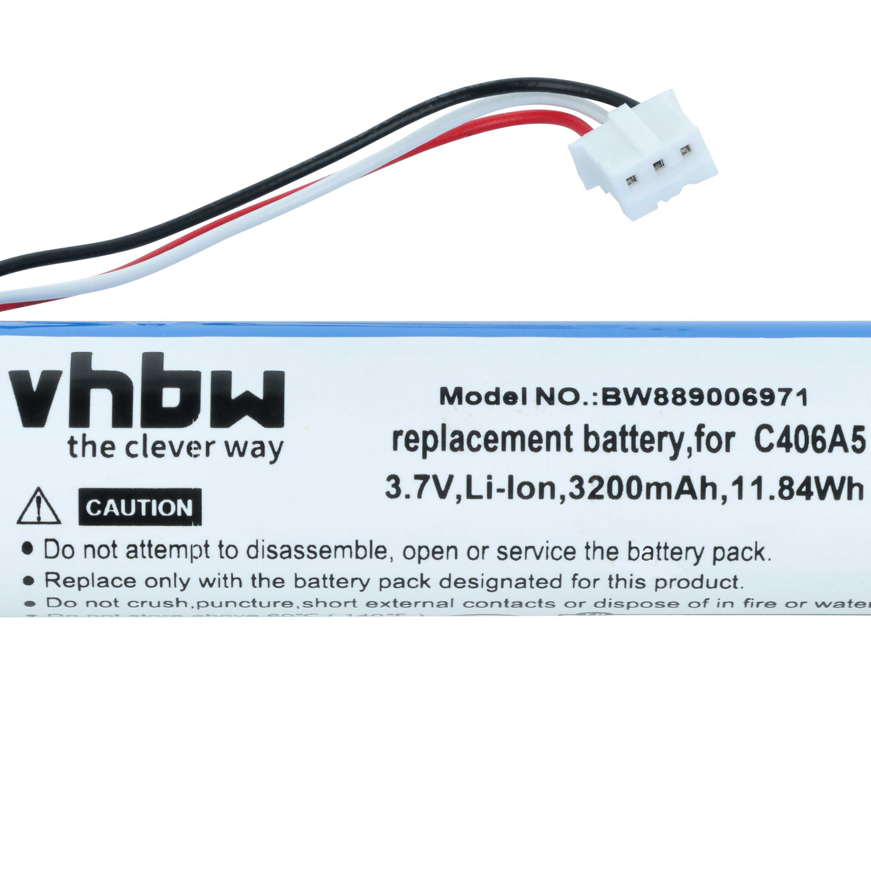 Akumulator do głośnika zamiennik Marshall C406A5 - Li-Ion 3200mAh
