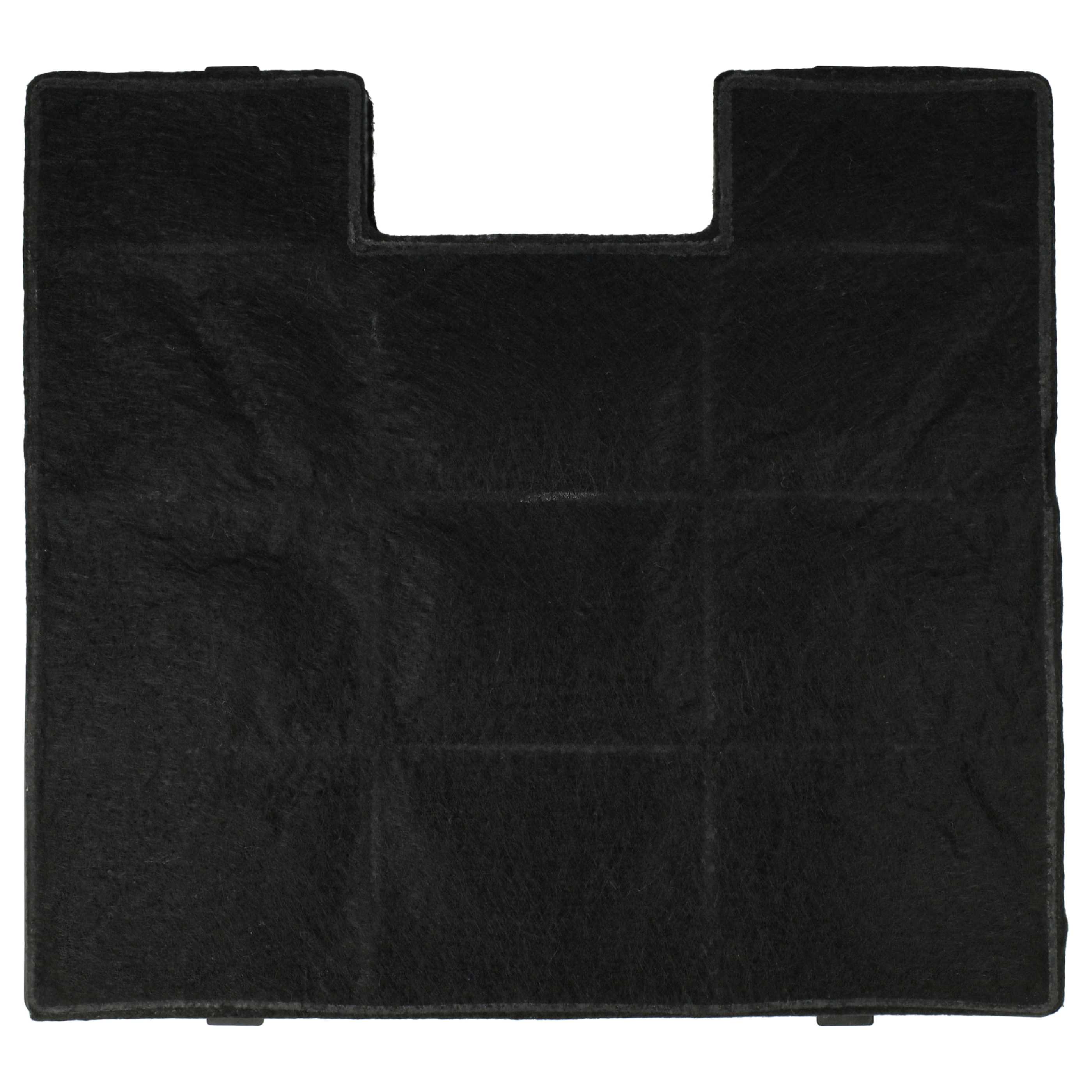 4x Filtres à charbon actif remplace Amica FW-K250, 1060042, 5906006600426, KF 17142 pour hotte Zelmer