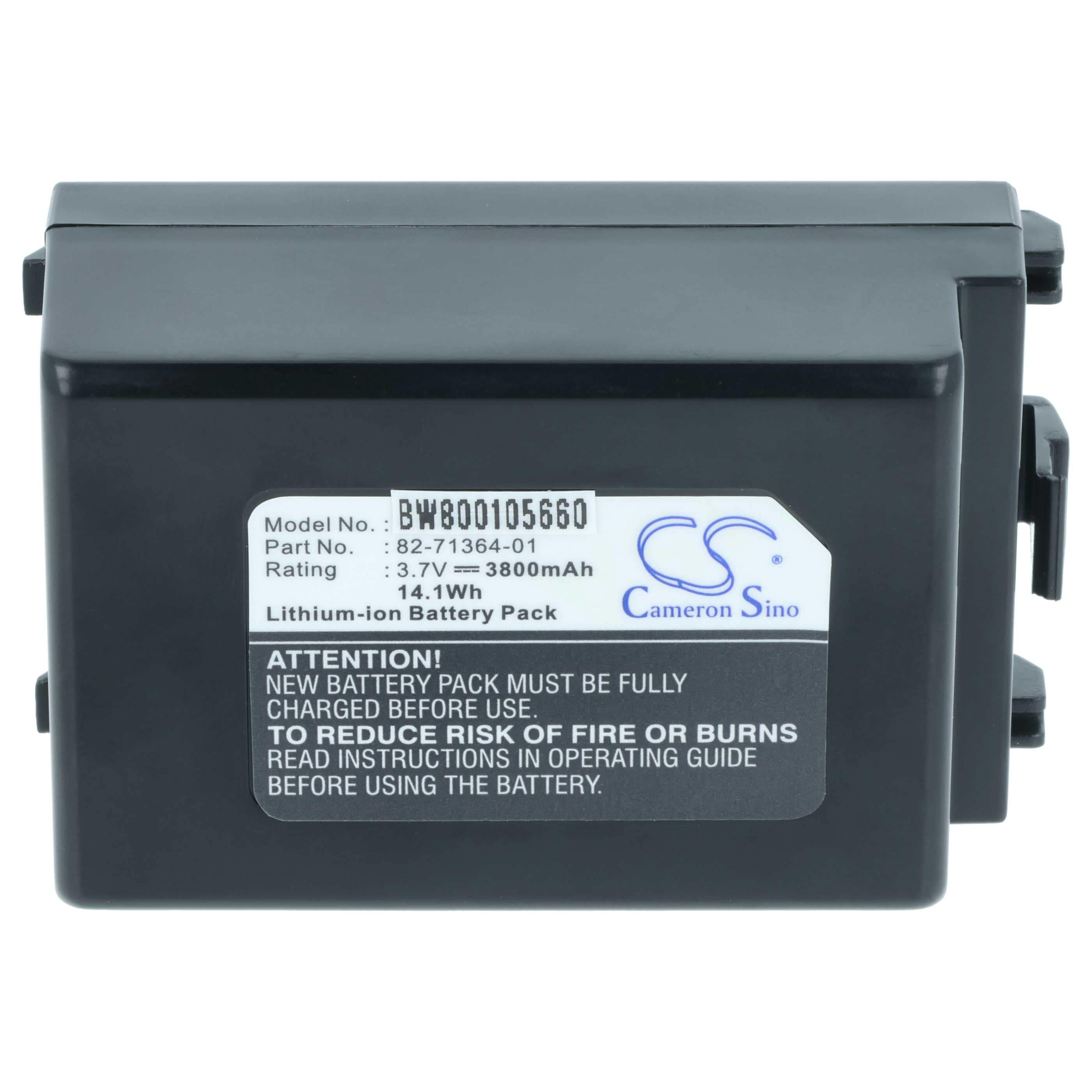 Akumulator do czytnika kodów kreskowych zamiennik Symbol 82-71363-02, 82-71364-01 - 3800 mAh 3,7 V Li-Ion