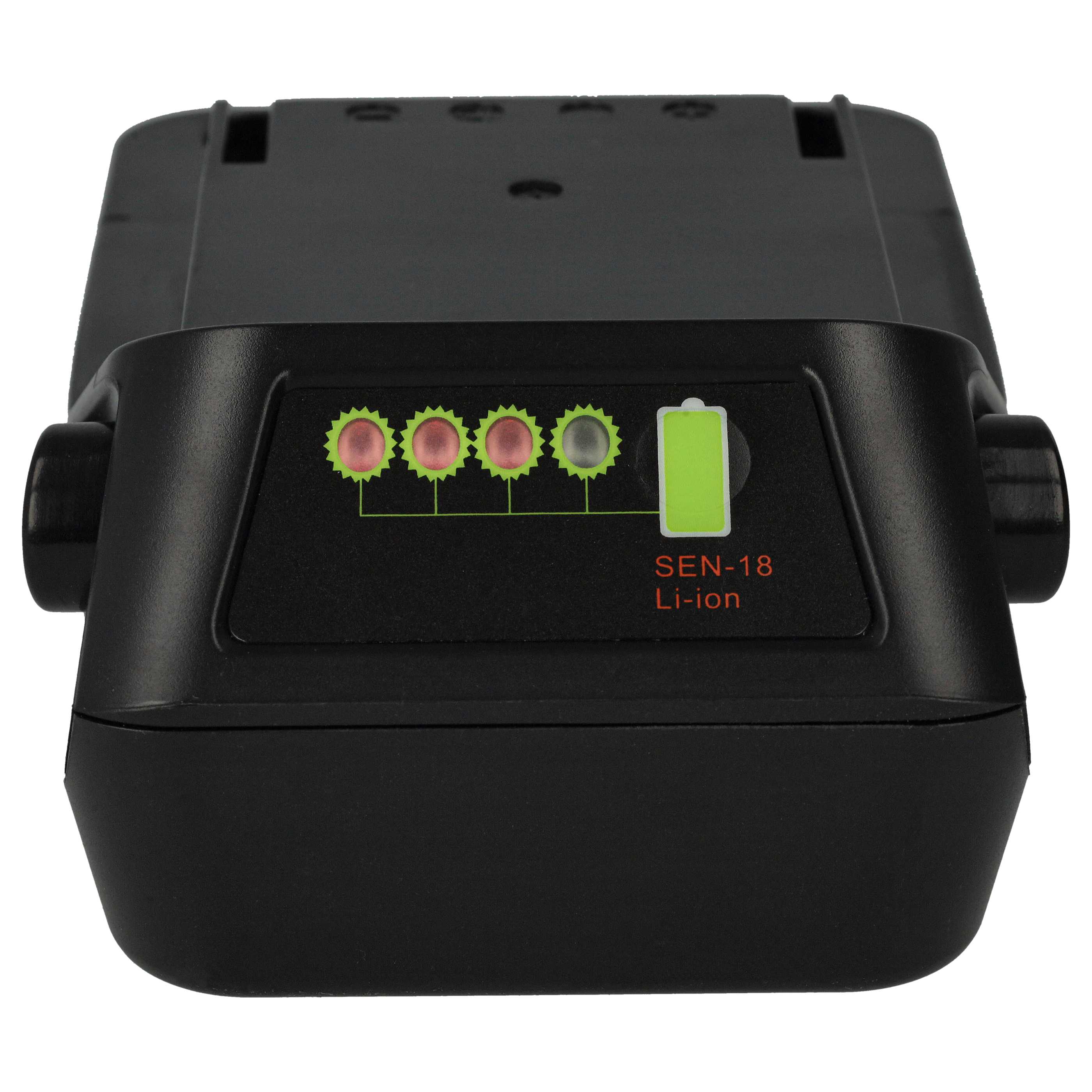 2x Battery replaces Senco VB0118 Electric Power Tool - 2000 mAh, 18 V, Li-Ion