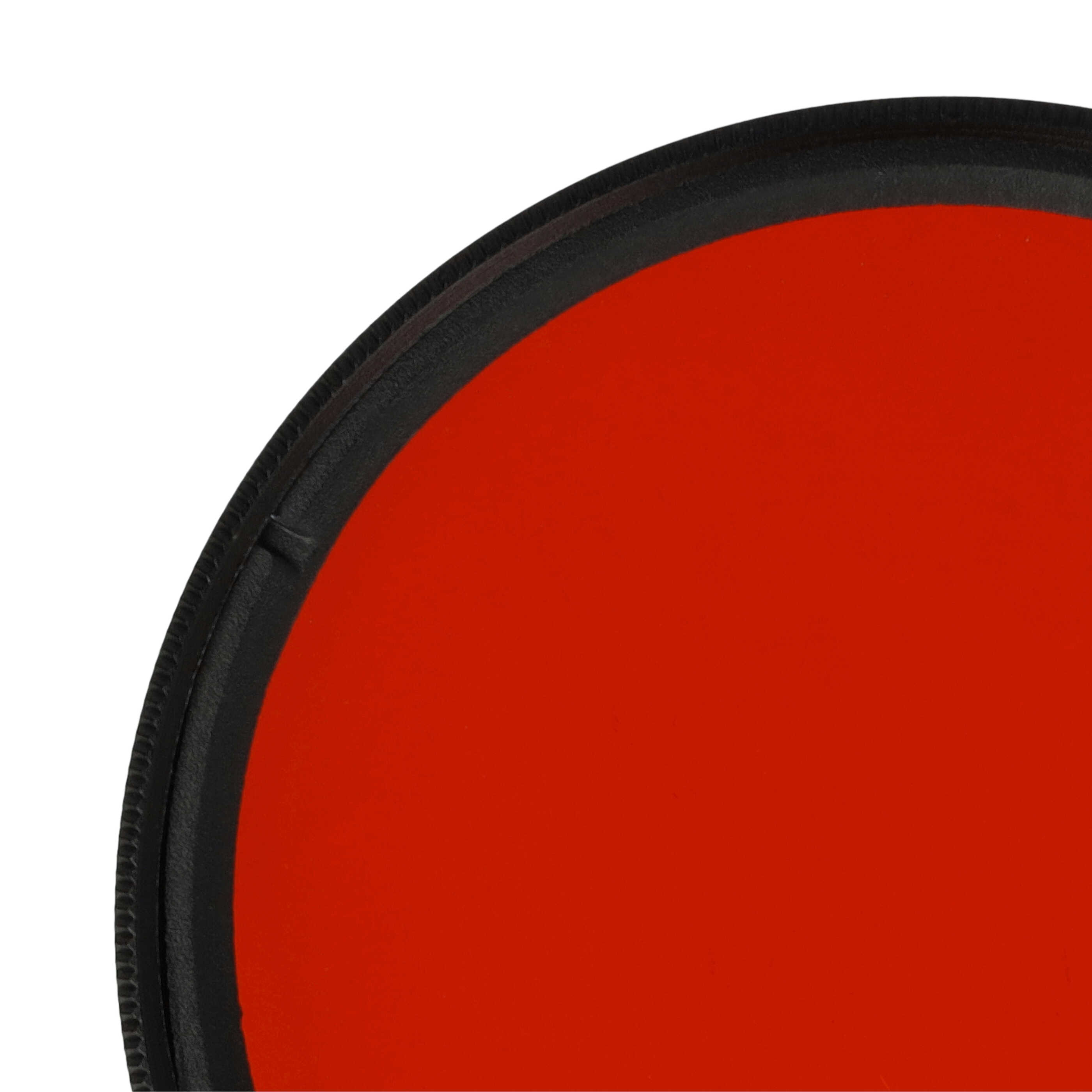 Filtro de color para objetivo de cámara con rosca de filtro de 55 mm - Filtro naranja