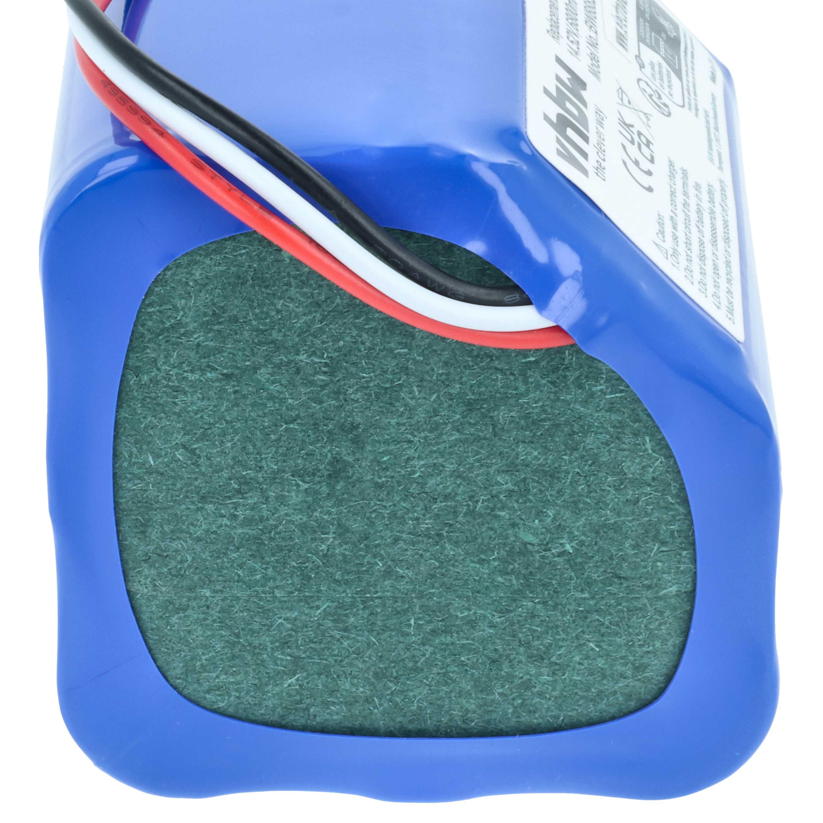 Battery replaces iClebo YCR-MT12-S1, YCR-M07-20W for iClebo etc. 6800mAh, 14.52V, Li-Ion