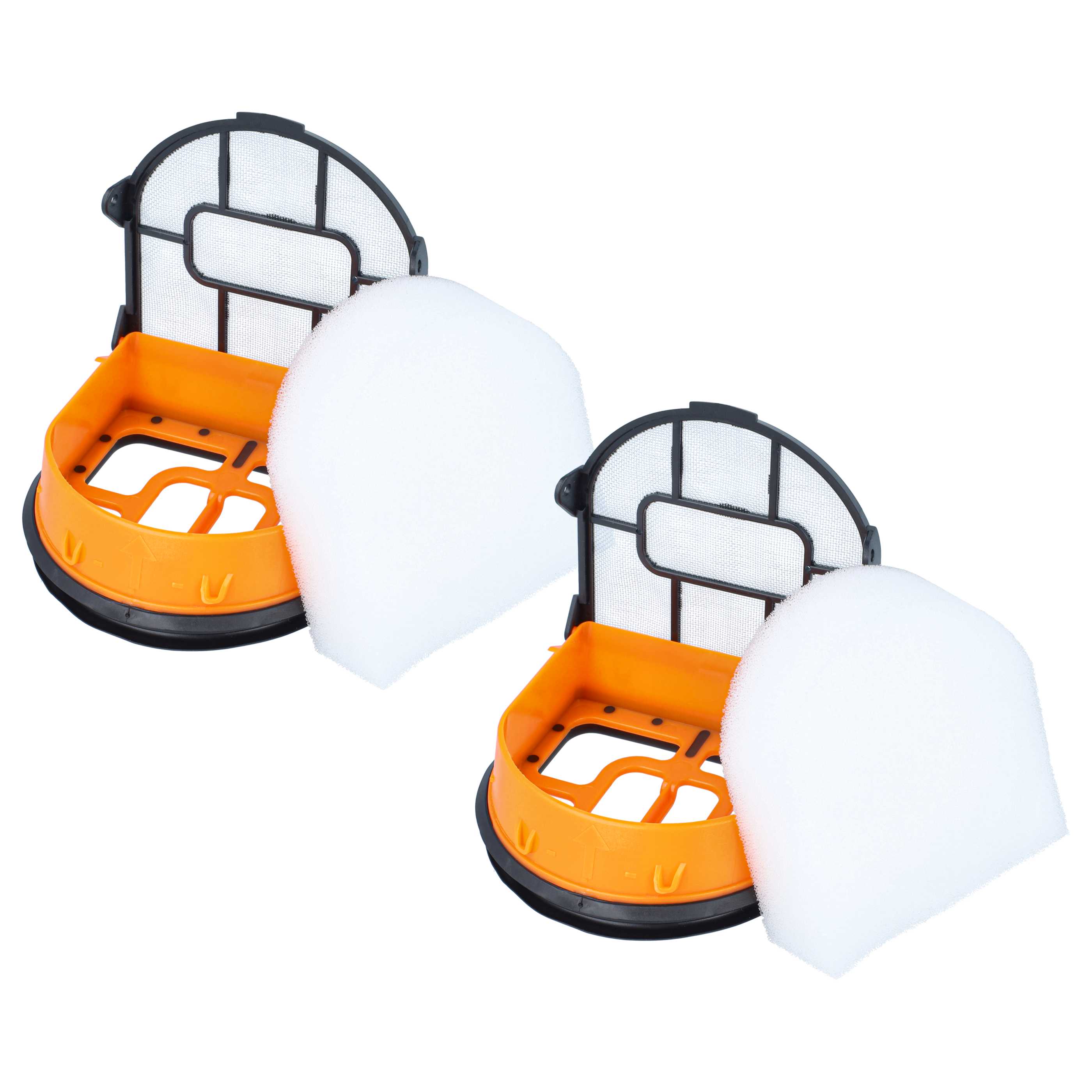 2x Filter als Ersatz für Shark WDB1F2 für Shark Staubsauger
