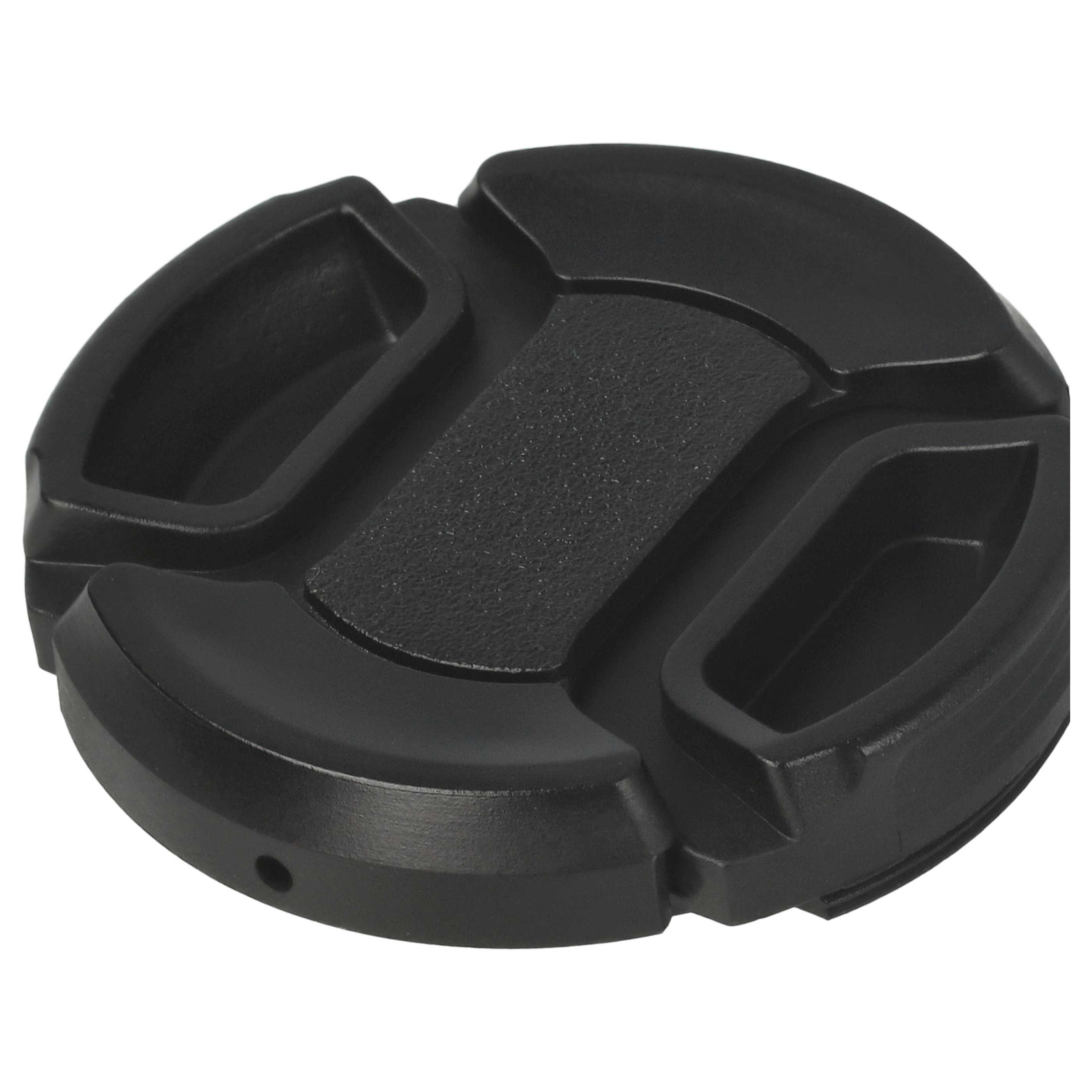 Bouchon d'objectif 40,5 mm - Prise centrée, plastique, noir