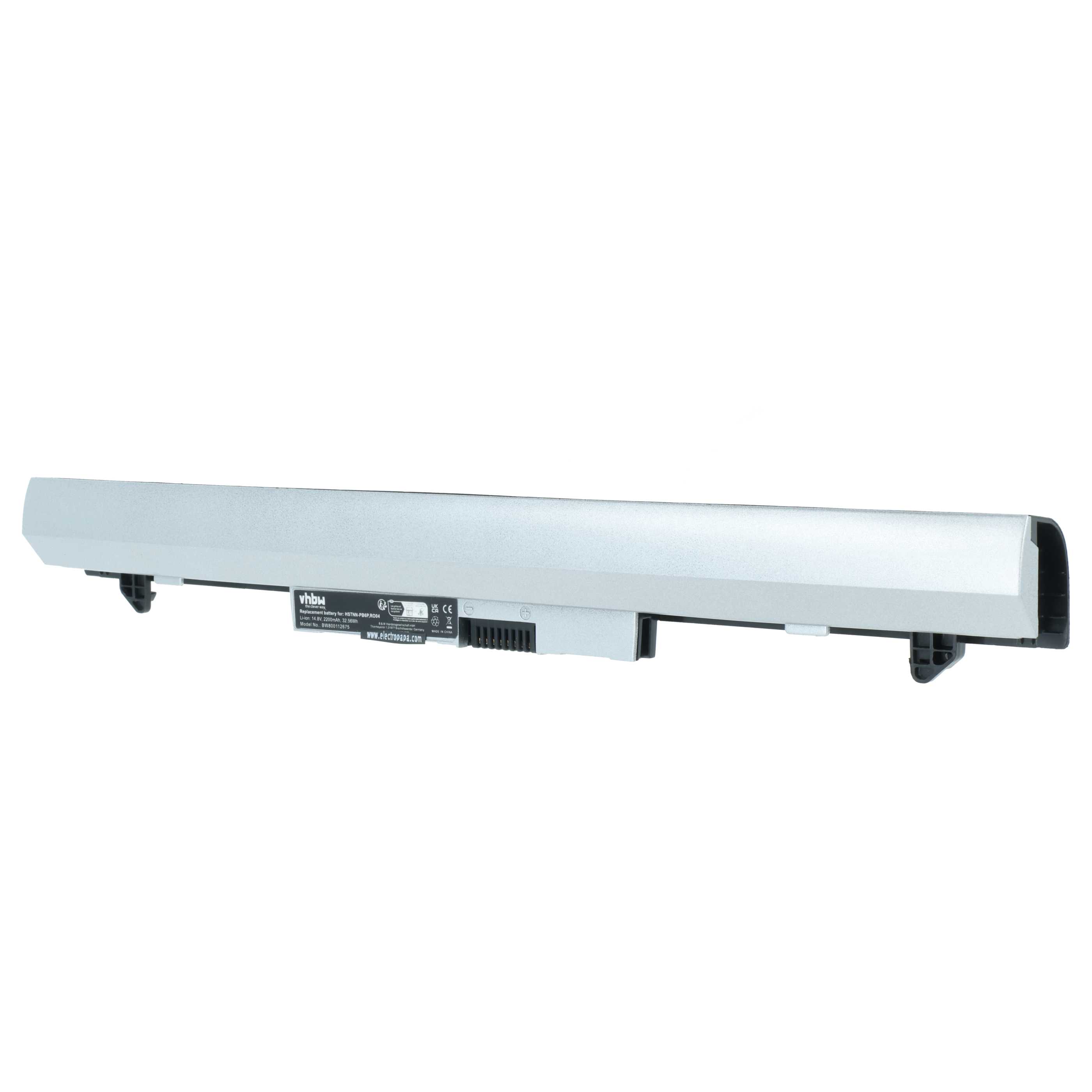 Akumulator do laptopa zamiennik HP HSTNN-PB6P, 811347-001, HSTNN-LB7A - 2200 mAh 14,8 V Li-Ion, czarny