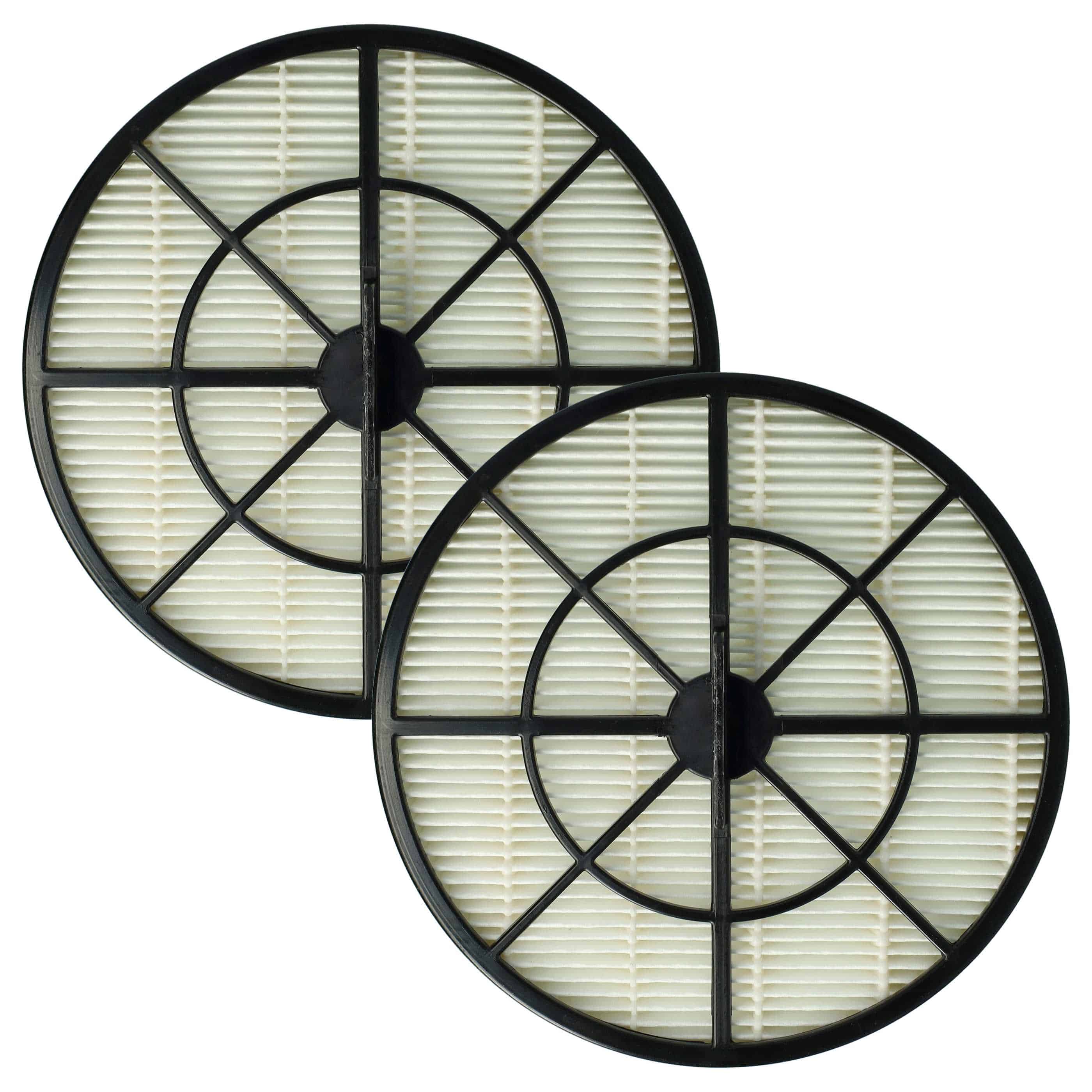2x exhaust filter replaces Dirt Devil F49, 440001035 for Grundig Vacuum Cleaner