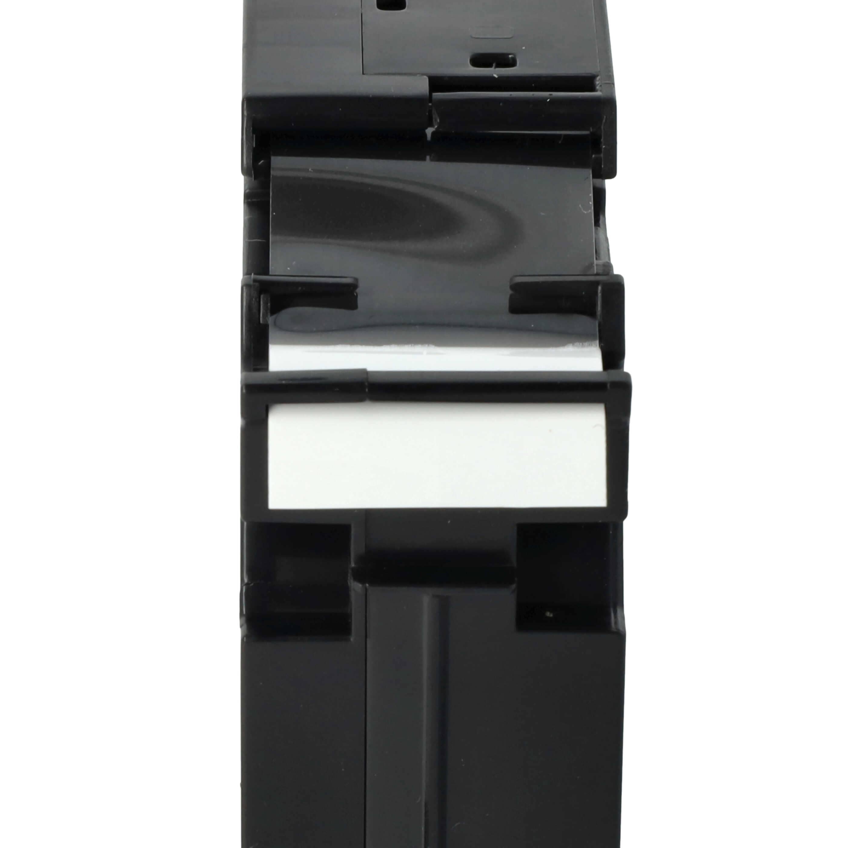 Cassetta nastro sostituisce Brother HGE-251 per etichettatrice Brother 9mm nero su bianco