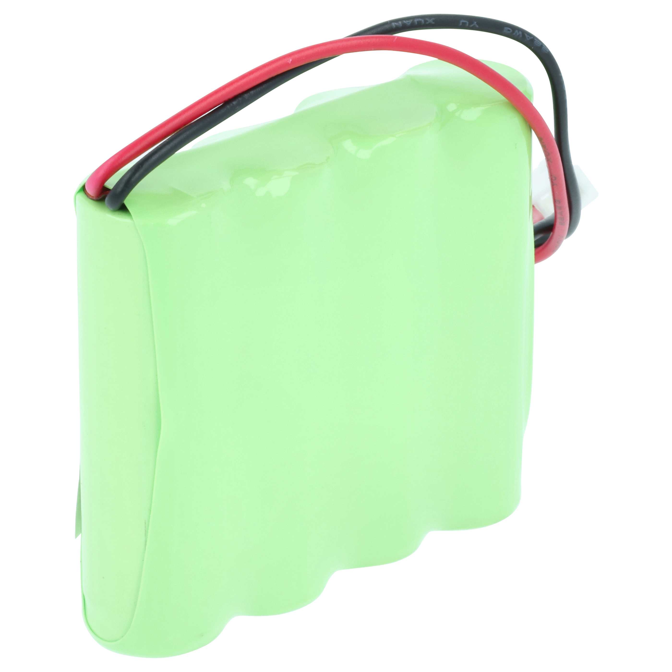 Batería reemplaza Schneider 4BD-AA800BT, 329067840 para iluminación emergencia (800 mAh, 4,8 V, NiCd)