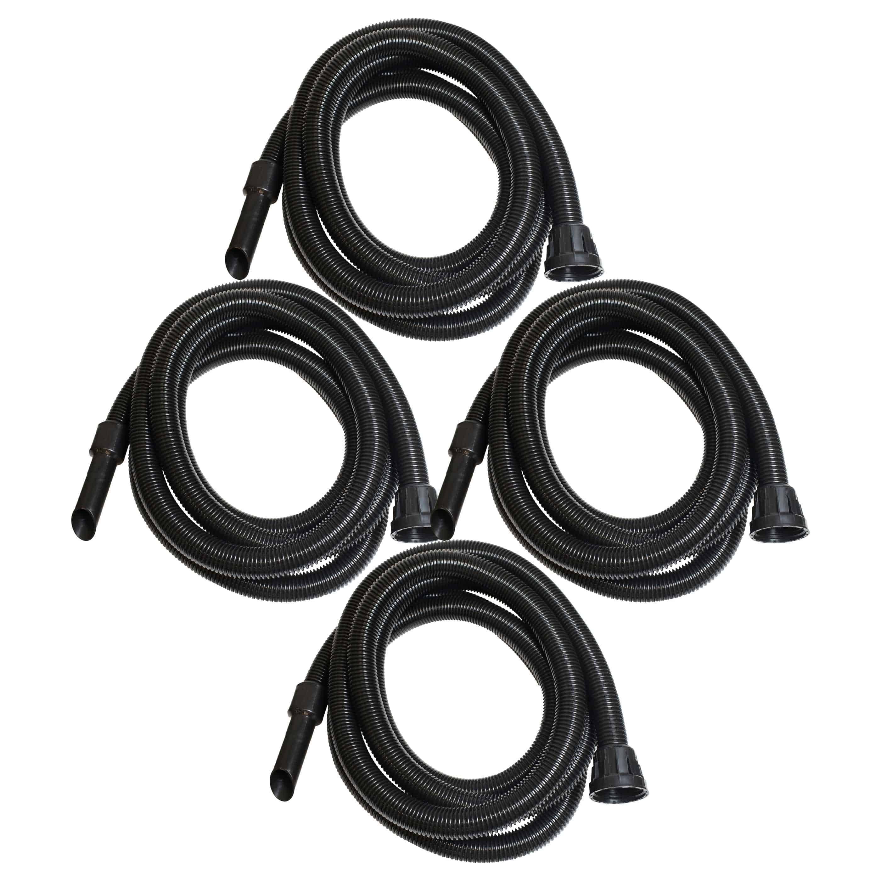 4x Hose replaces Numatic 601101 for Numatic vacuum cleaner, 5m - 32 mm Connector