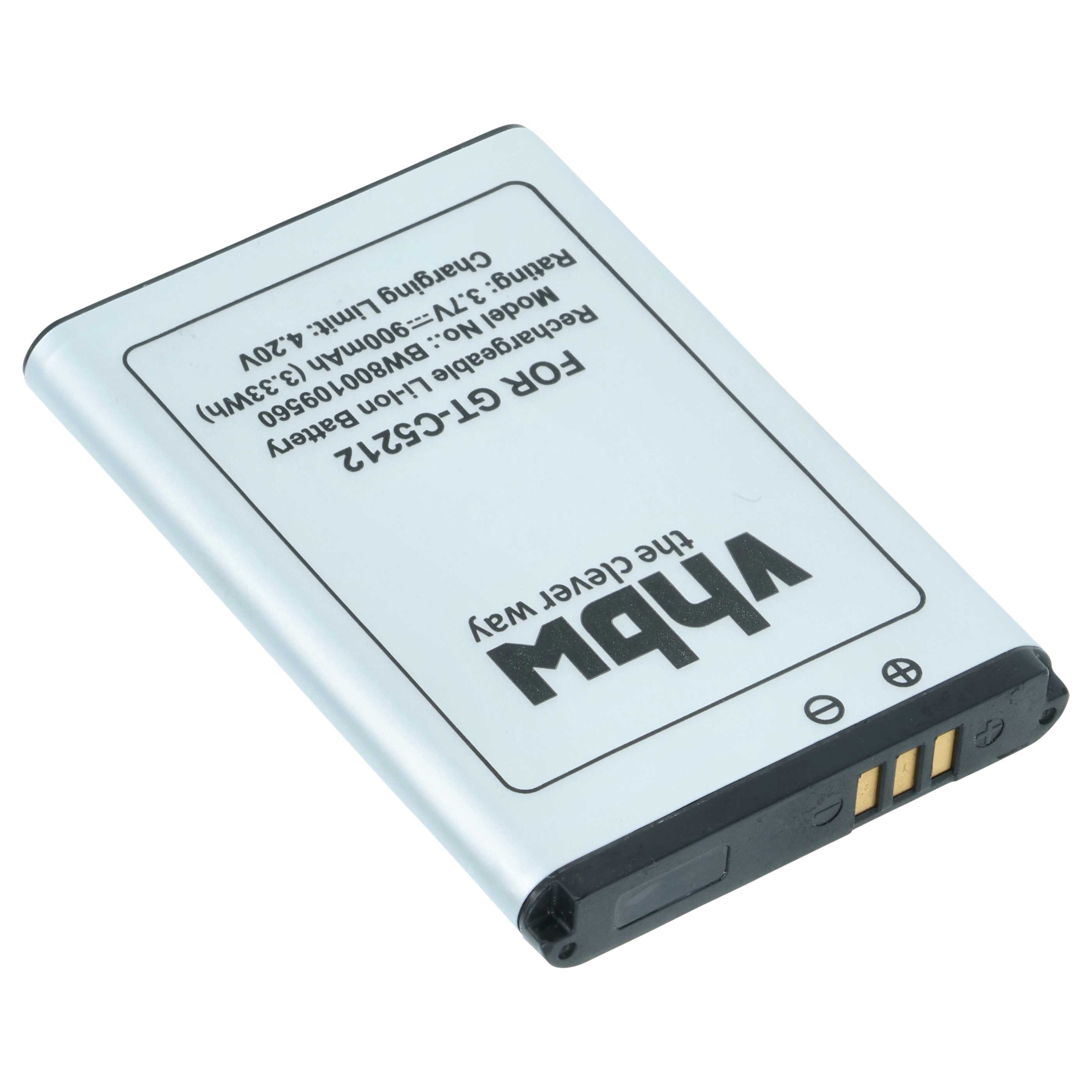 Akumulator do telefonu smartfona zamiennik Samsung AB043446LA, AB043446BE, AB043446BC - 900 mAh 3,7 V Li-Ion