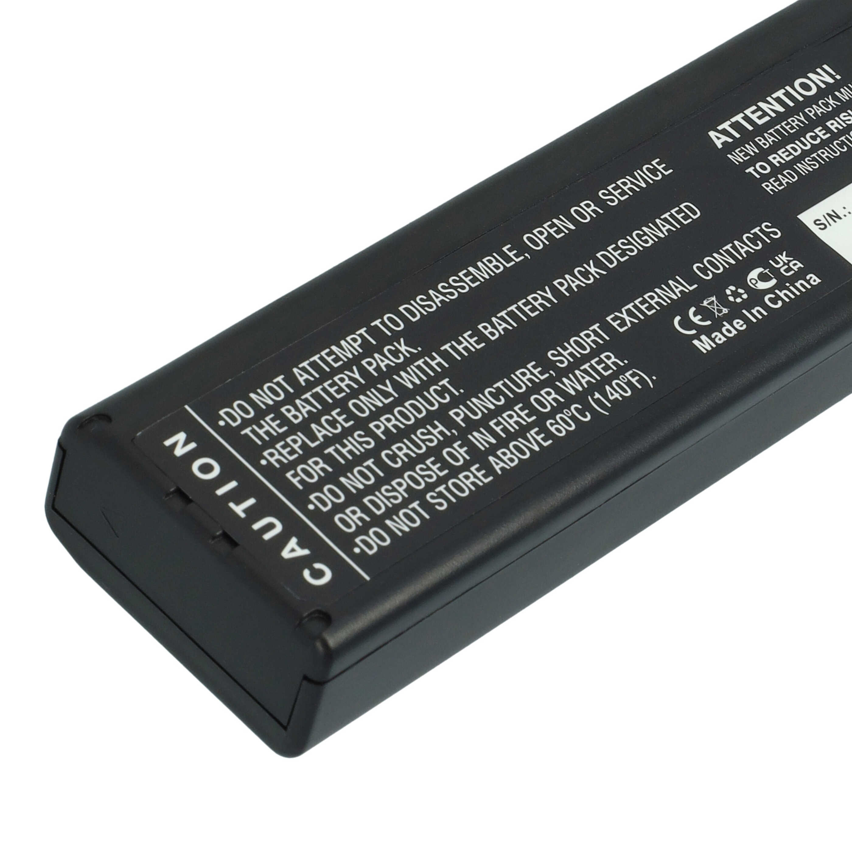 Battery Replacement for Citizen PN-60, KC69801 - 2150mAh, 7.2V, NiMH