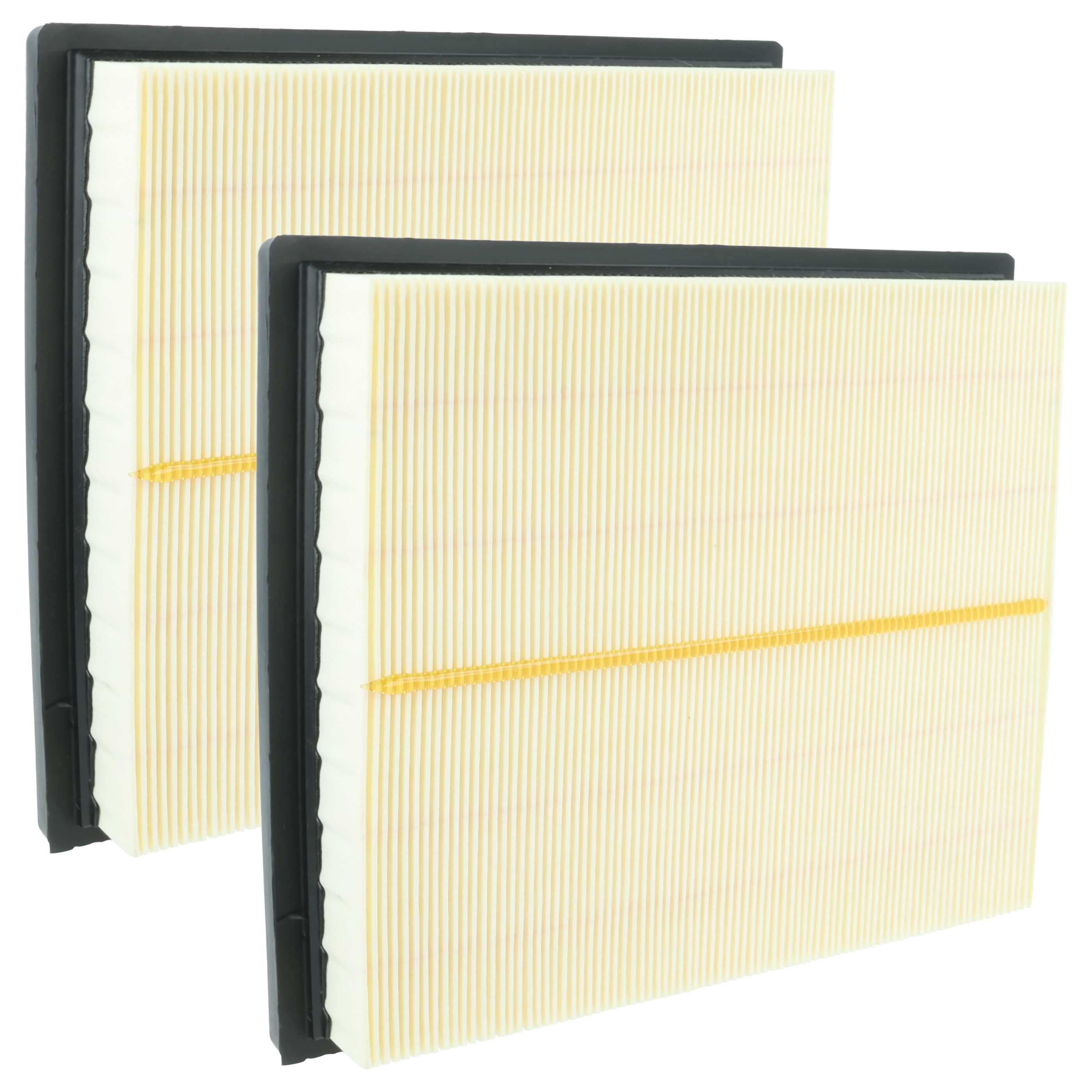 2x Car Air Filter replaces Ashika 20-02-2000 etc. - Motor Filter