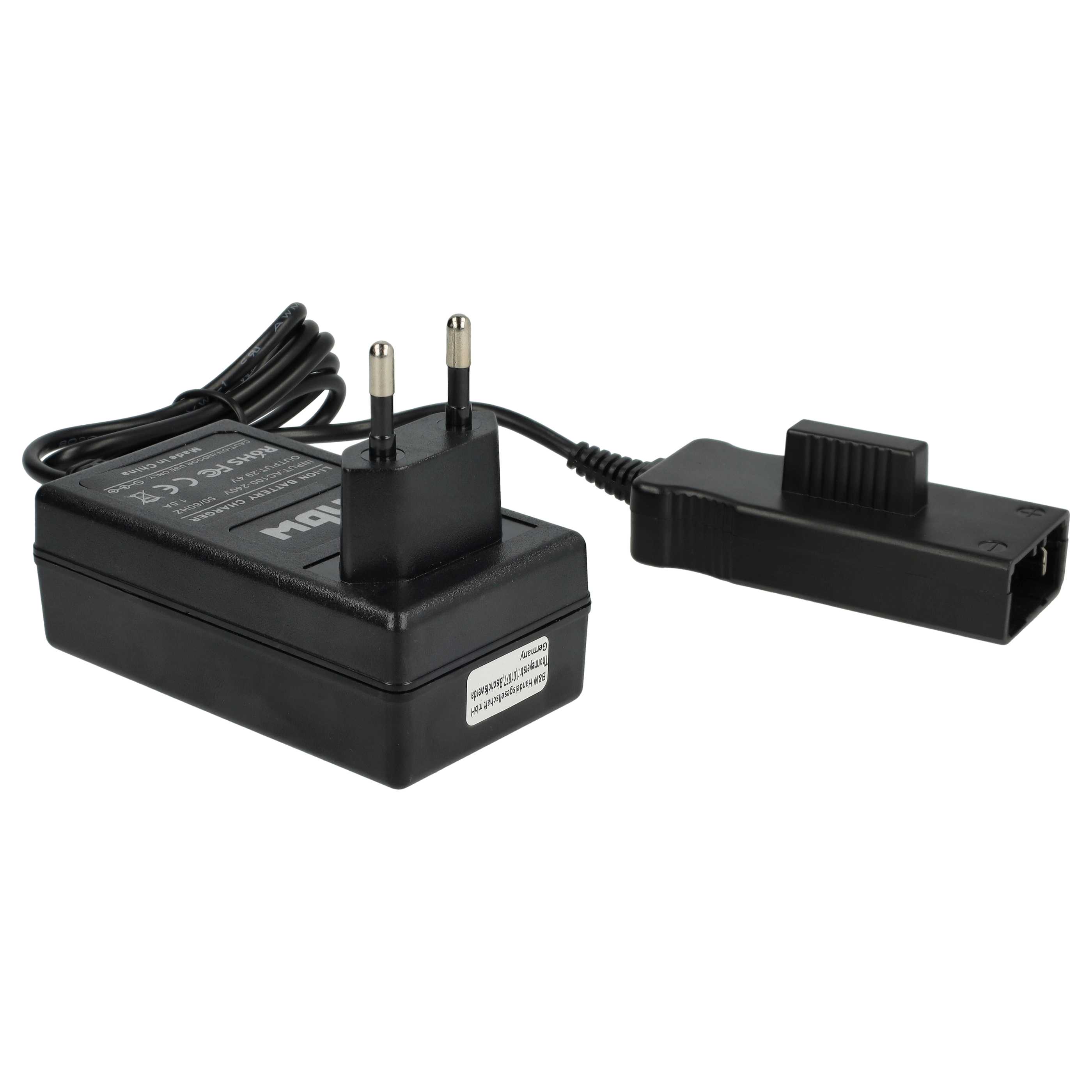 Charger suitable for Gardena 4025-20, 380 LI Battery-Powered Robot Lawn Mower Li-Ion Batteries (25V)