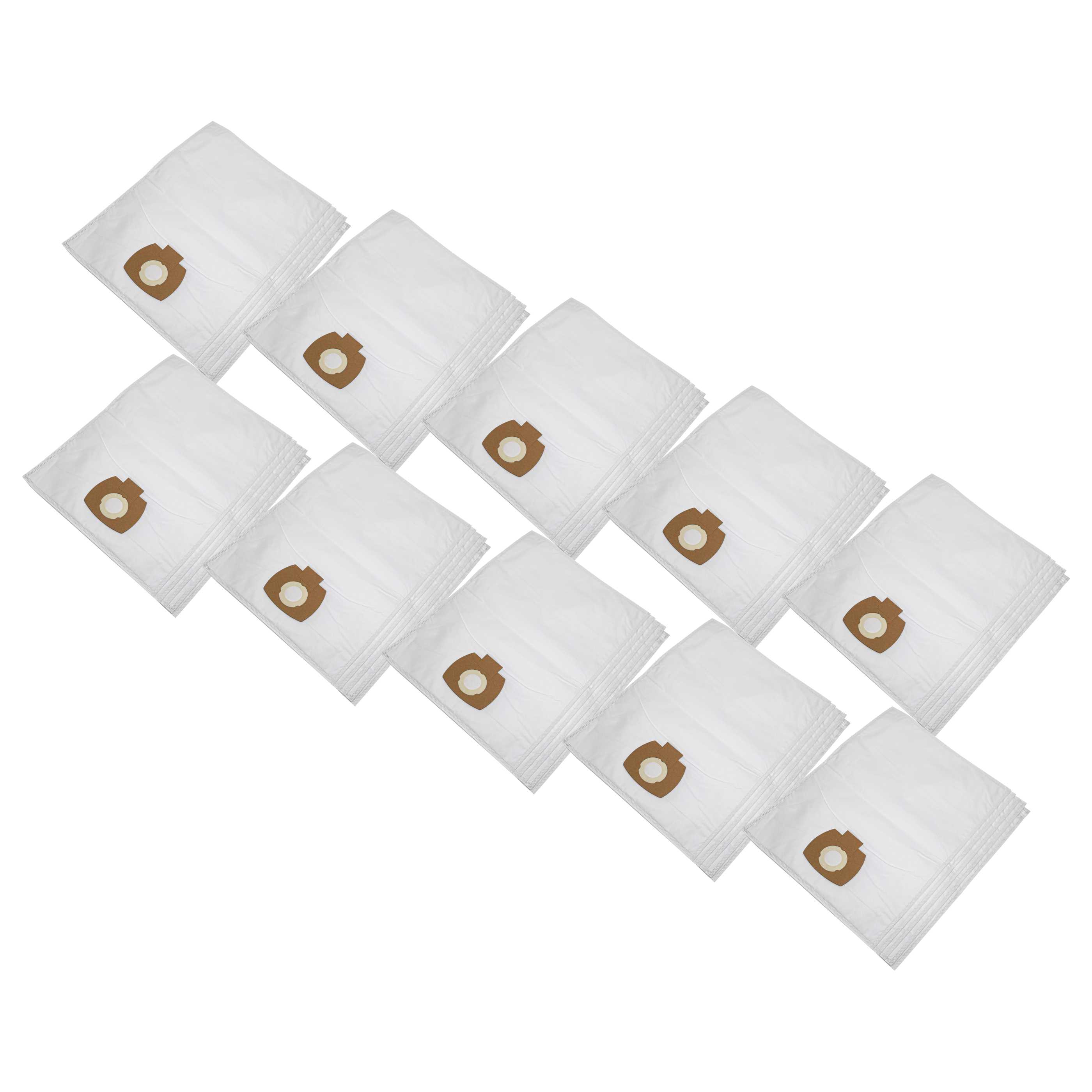 50x Sac remplace Makita P-72899 pour aspirateur Makita - microfibre non tissée