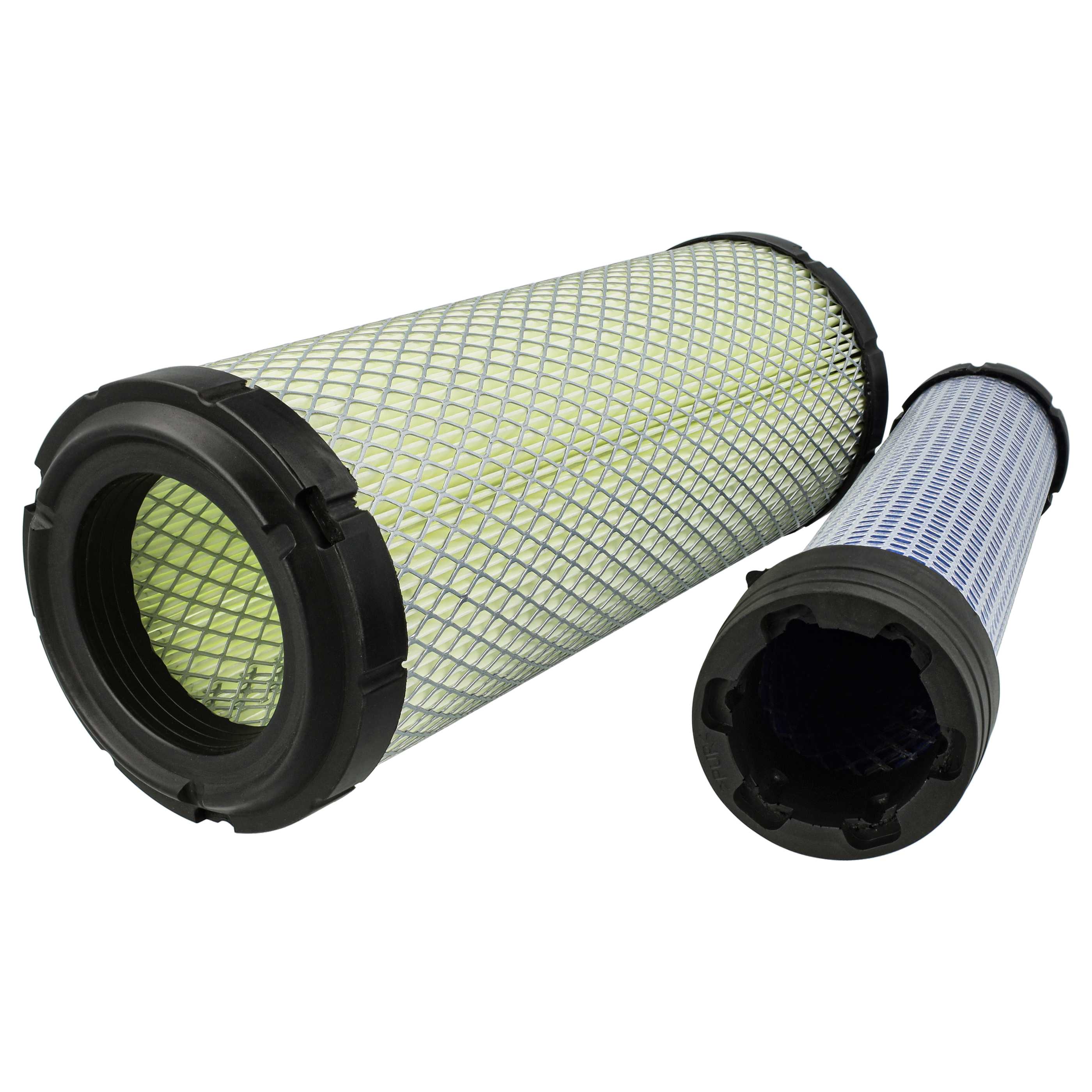 Filter Set replaces 25 083 01 for Hyundai Heavy Vehicle etc. - 1x inner filter, 1x external filter