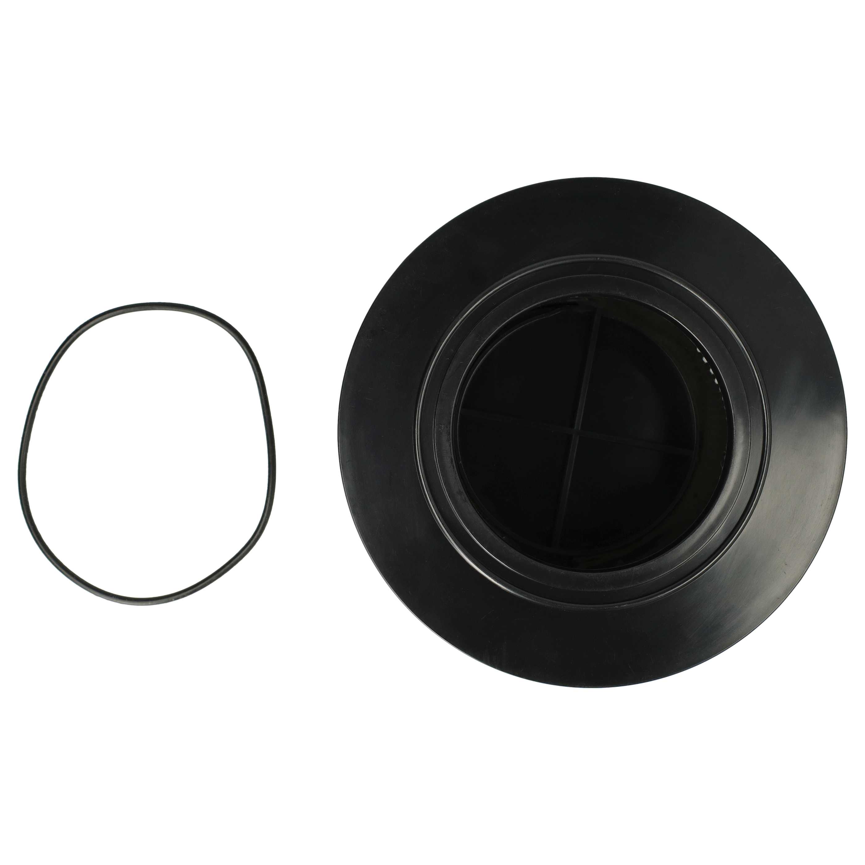 8x Filter replaces Flex 445.126 for Mirka Vacuum Cleaner, filter class H-asbestos