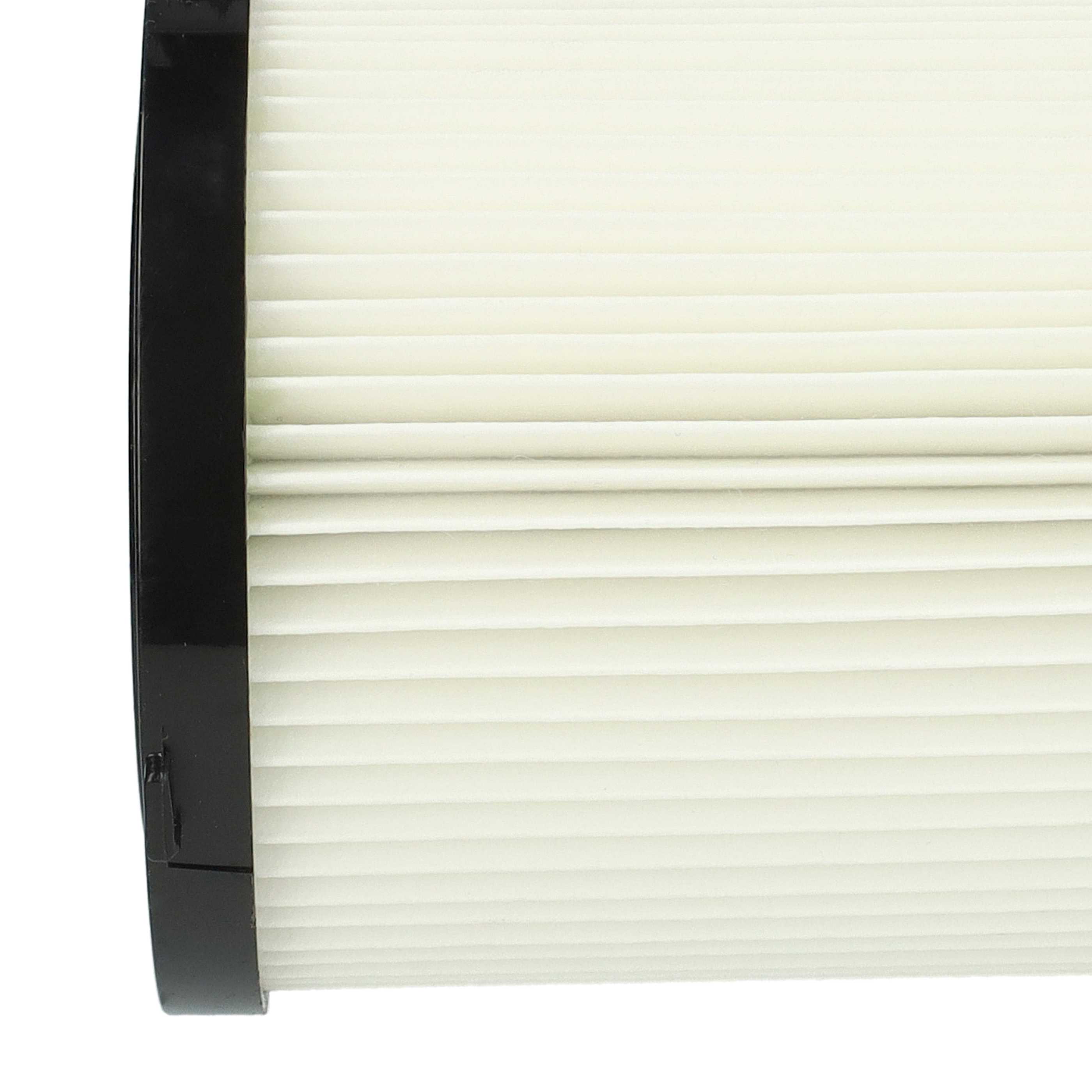 8x round filter replaces Dewalt DCV5801H, DCV5801H-XJ for Dewalt Vacuum Cleaner, black / white